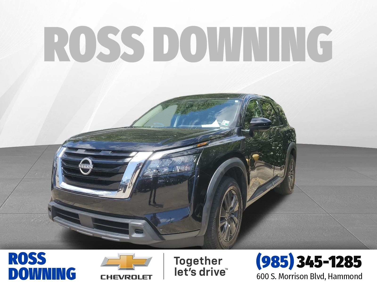 Super Black 2023 Nissan Pathfinder SV FWD SUV / Crossover Front-Wheel Drive 9-Speed Automatic