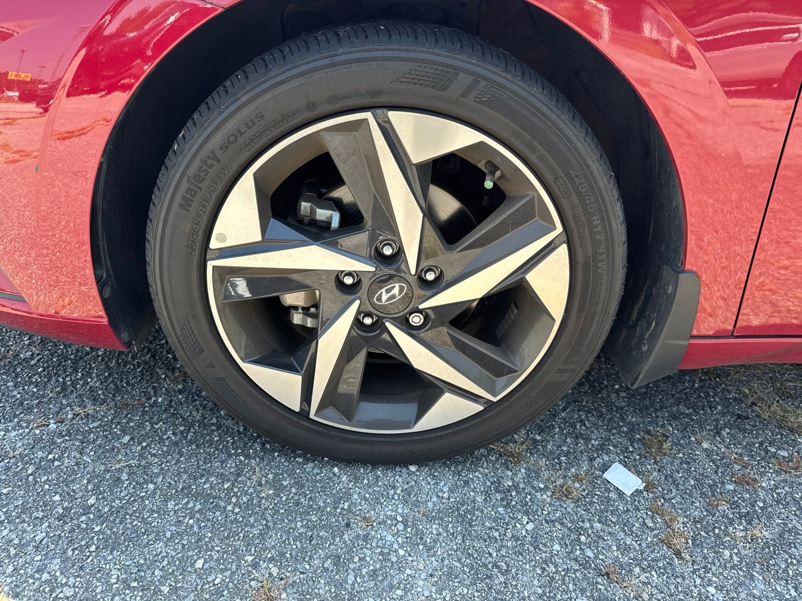 Used 2023 Red Hyundai SEL image 8