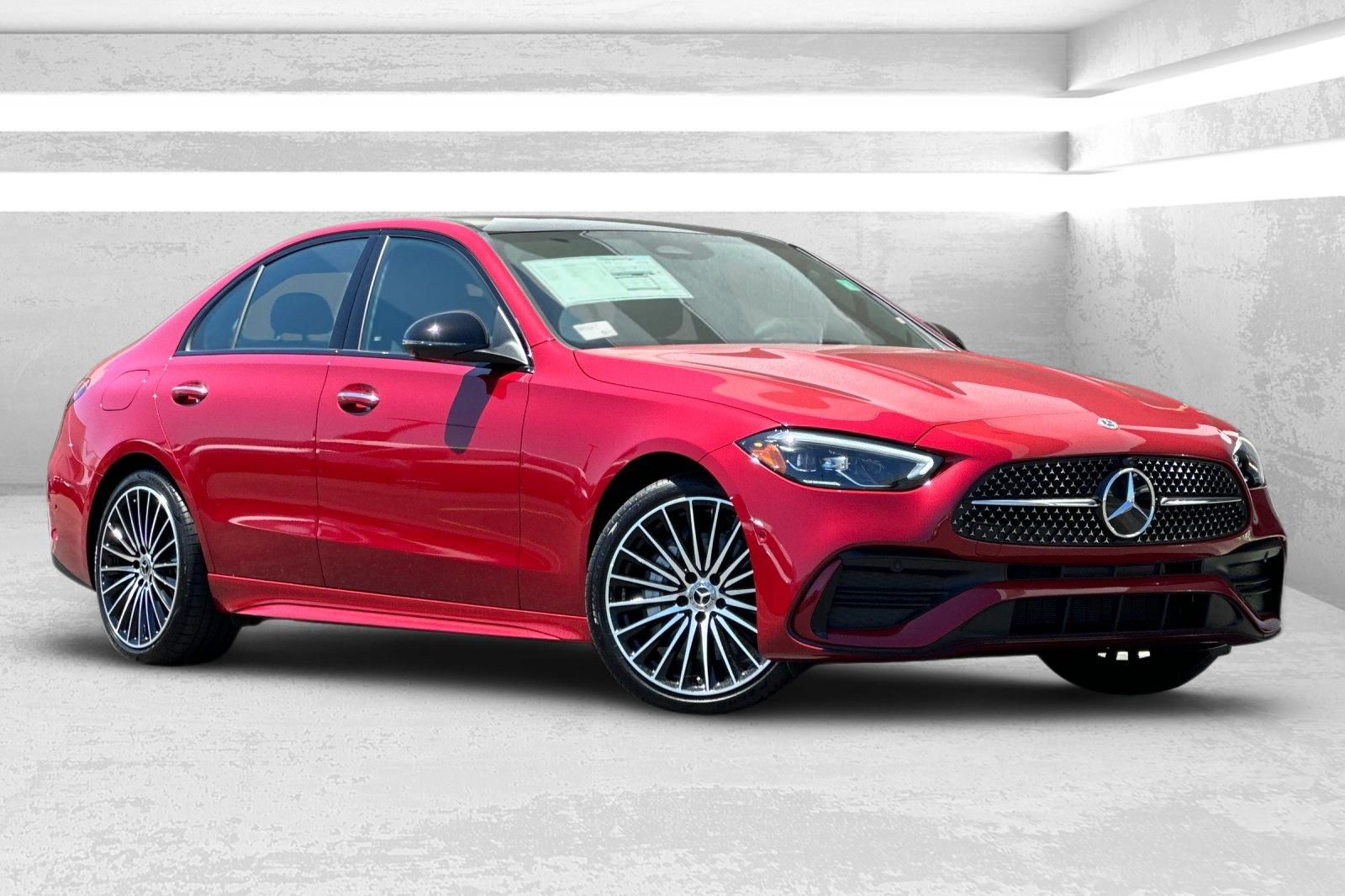 MANUFAKTUR Patagonia Red Metallic 2026 Mercedes-Benz C-Class Sedan Rear-Wheel Drive 9-Speed Automatic