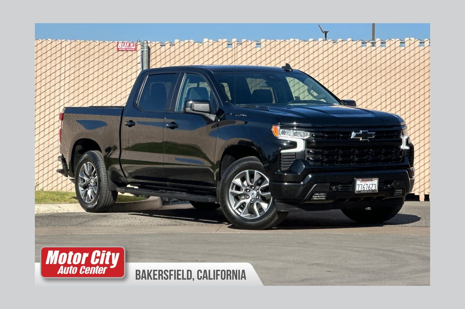 Black 2024 Chevrolet Silverado 1500 Pickup Truck 4X2 Automatic