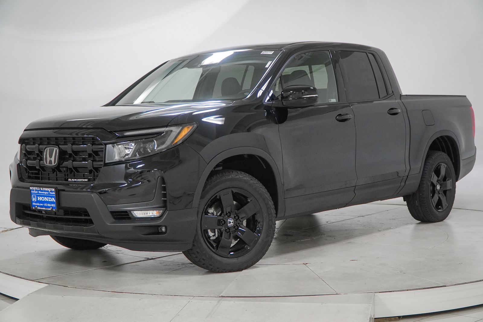 Crystal Black Pearl 2026 Honda Ridgeline Pickup Truck All-Wheel Drive 9-Speed Automatic