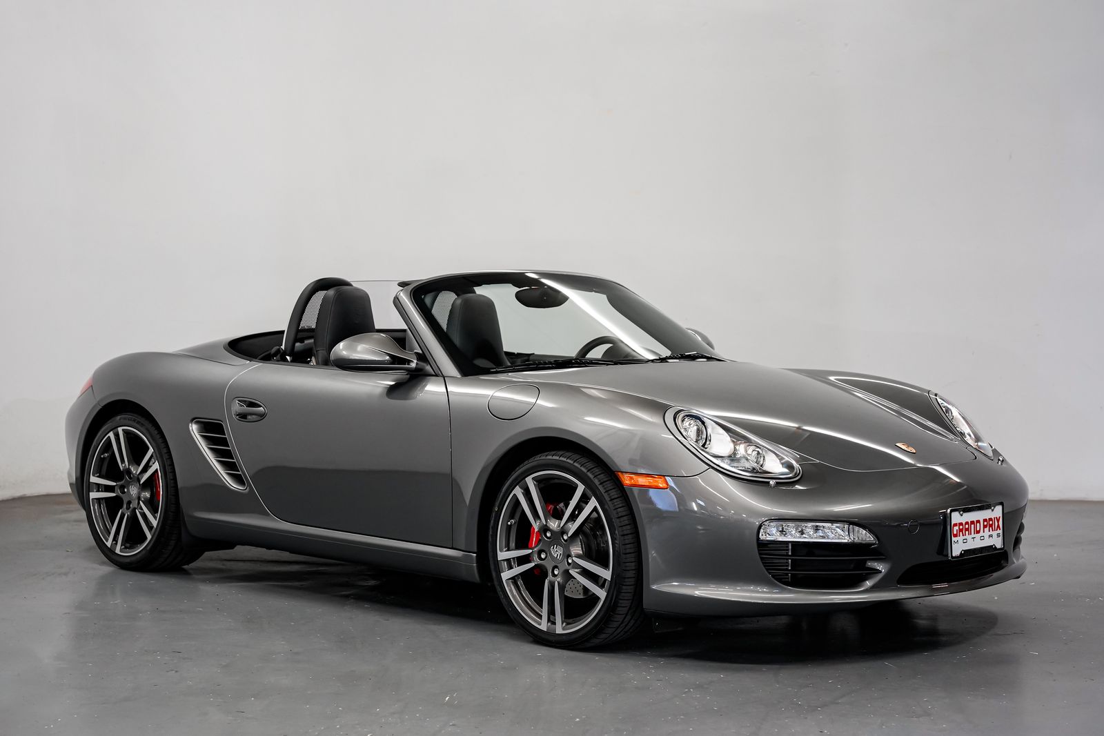 Gray (Meteor Grey Metallic) 2012 Porsche Boxster Convertible Rear-Wheel Drive 6-Speed Manual Overdrive