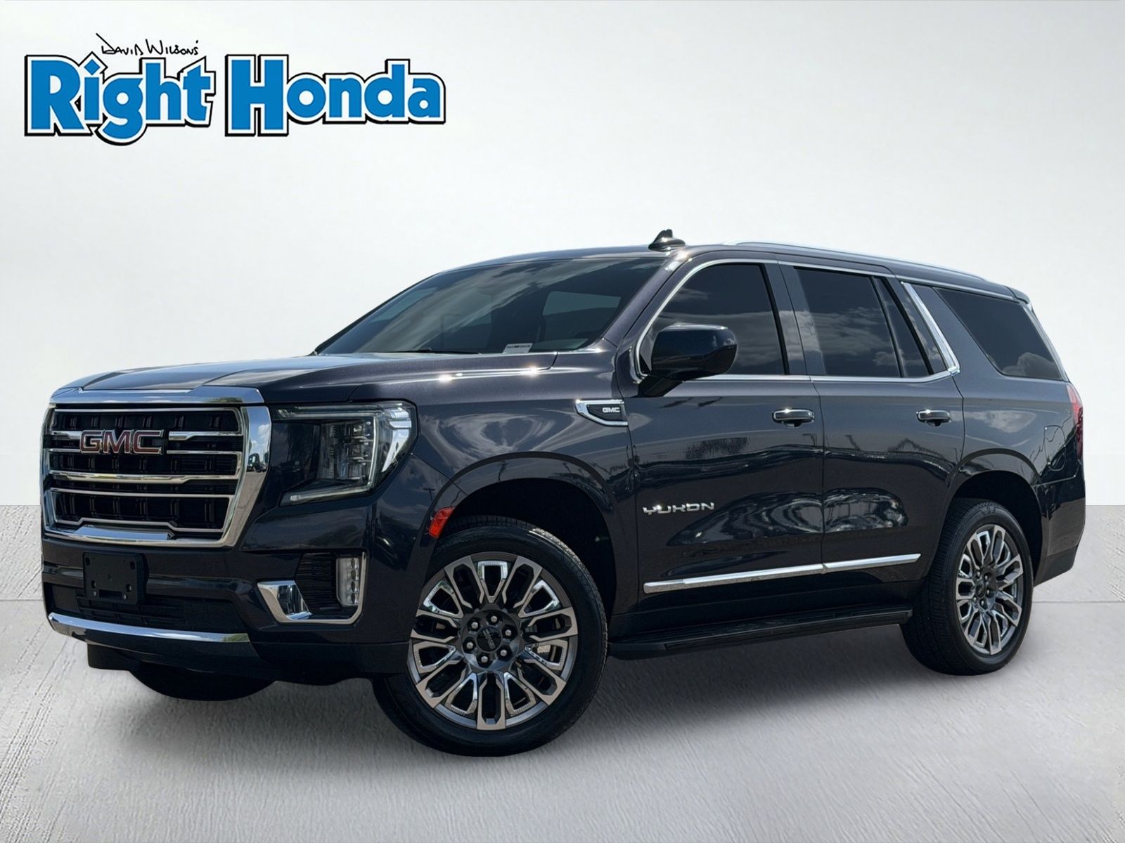 Titanium Rush Metallic 2023 GMC Yukon SLT 4WD SUV / Crossover Four-Wheel Drive 