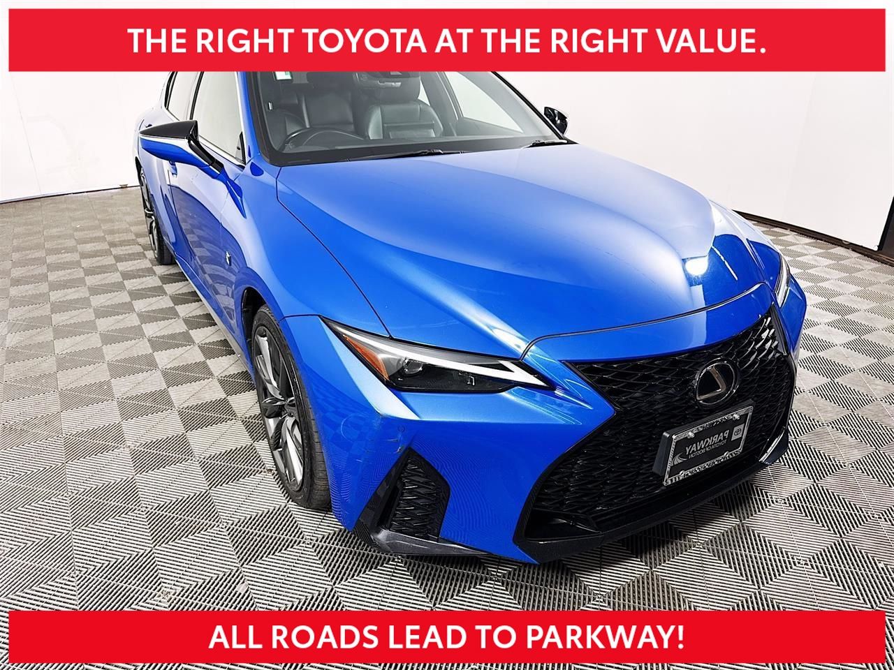 Grecian Water 2022 Lexus IS Sedan 6-Speed Automatic