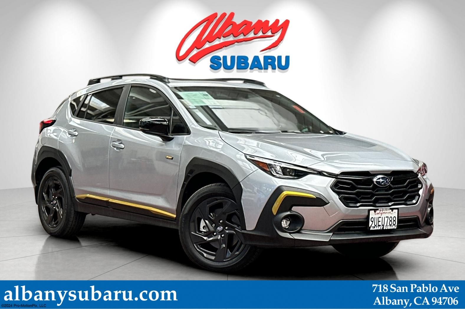 Ice Silver Metallic 2025 Subaru Crosstrek Sport AWD SUV / Crossover All-Wheel Drive Continuously Variable Transmission