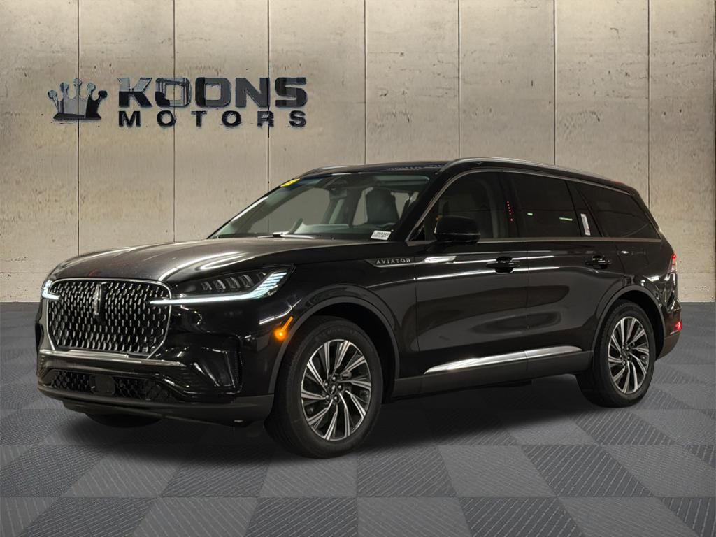 Black Metallic 2026 Lincoln Aviator SUV / Crossover Rear-Wheel Drive Automatic