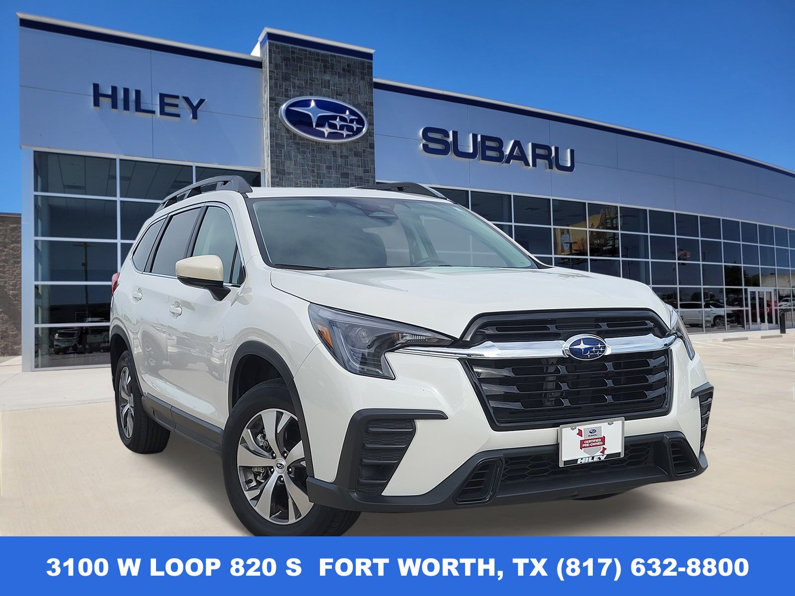 Crystal White Pearl 2025 Subaru Ascent Premium 7-Passenger AWD SUV / Crossover All-Wheel Drive Continuously Variable Transmission
