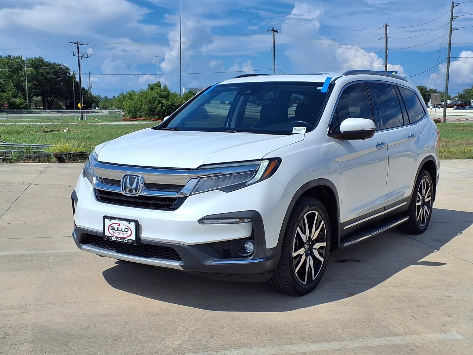 2021 Honda Pilot Elite White at Wharton Ford