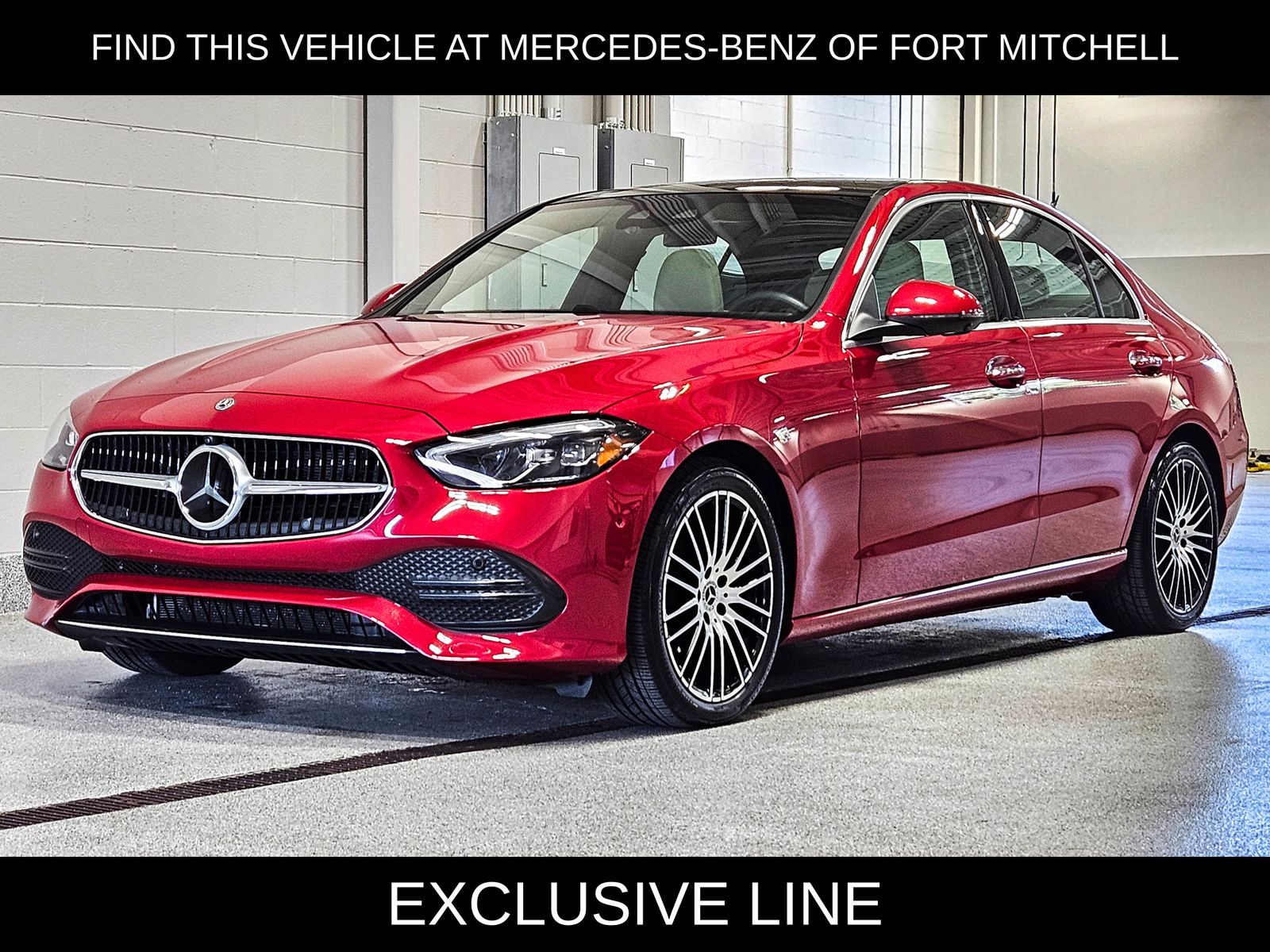 MANUFAKTUR Patagonia Red Metallic 2026 Mercedes-Benz C-Class Sedan All-Wheel Drive 9-Speed Automatic