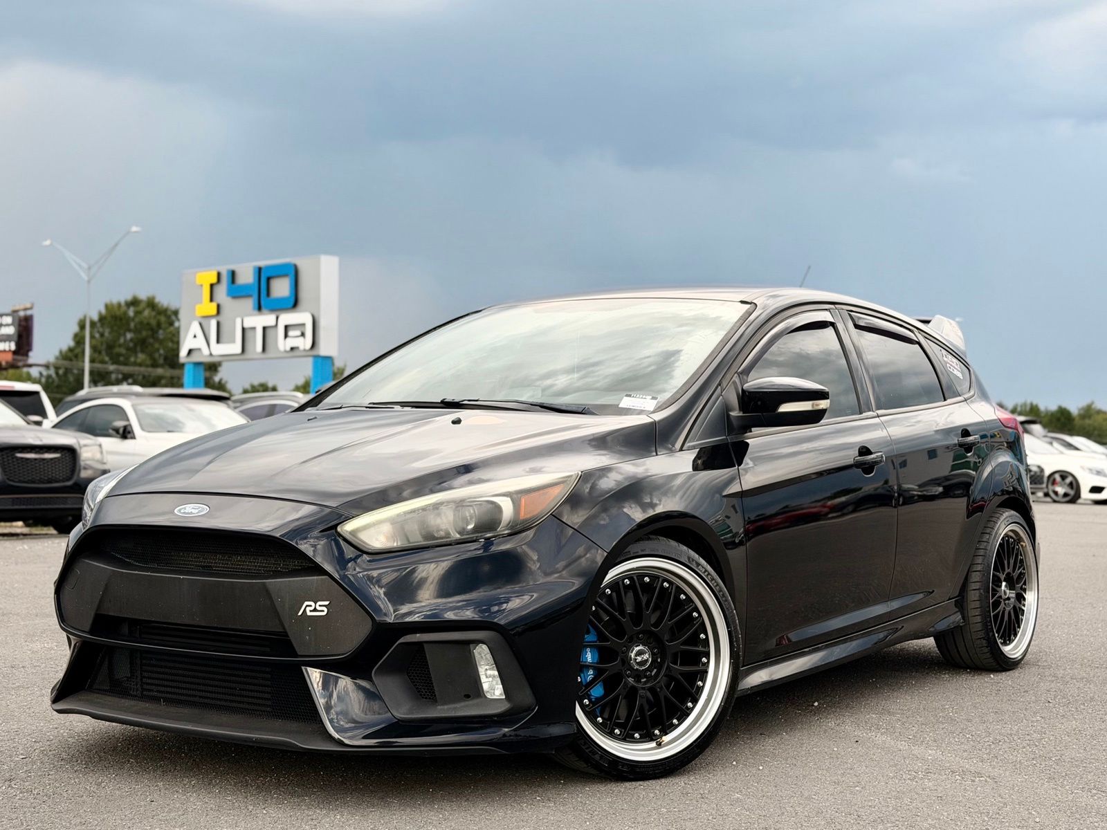 Shadow Black 2017 Ford Focus RS Hatchback All-Wheel Drive 6-Speed Manual