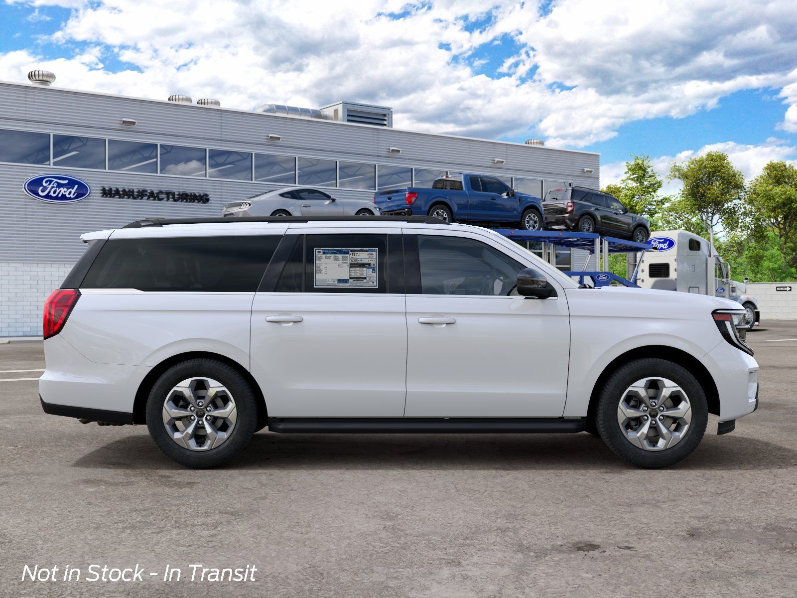 New 2027 Star White Metallic Tri-Coat Ford Active image 8