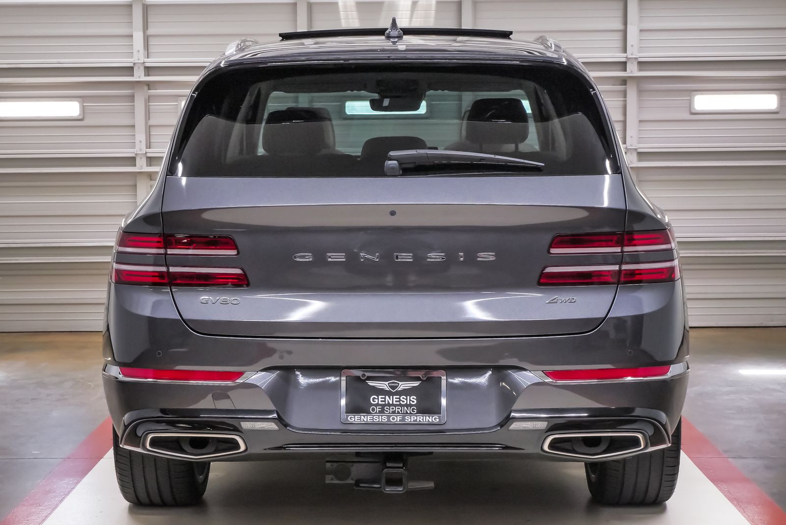 2023 Genesis GV80 2.5T Prestige Gray at Genesis of Spring