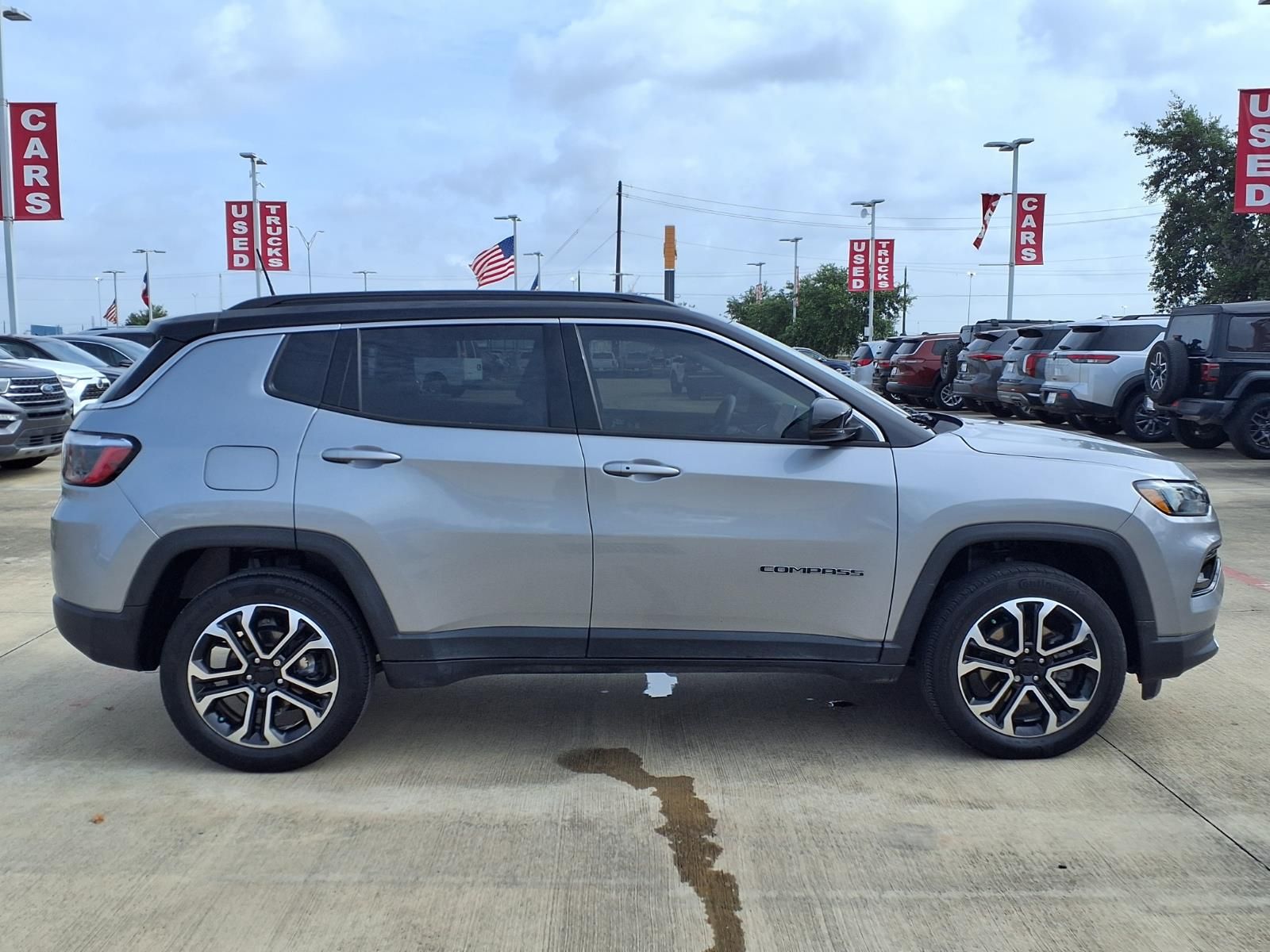 2022 Jeep Compass Limited Silver at Wharton Ford