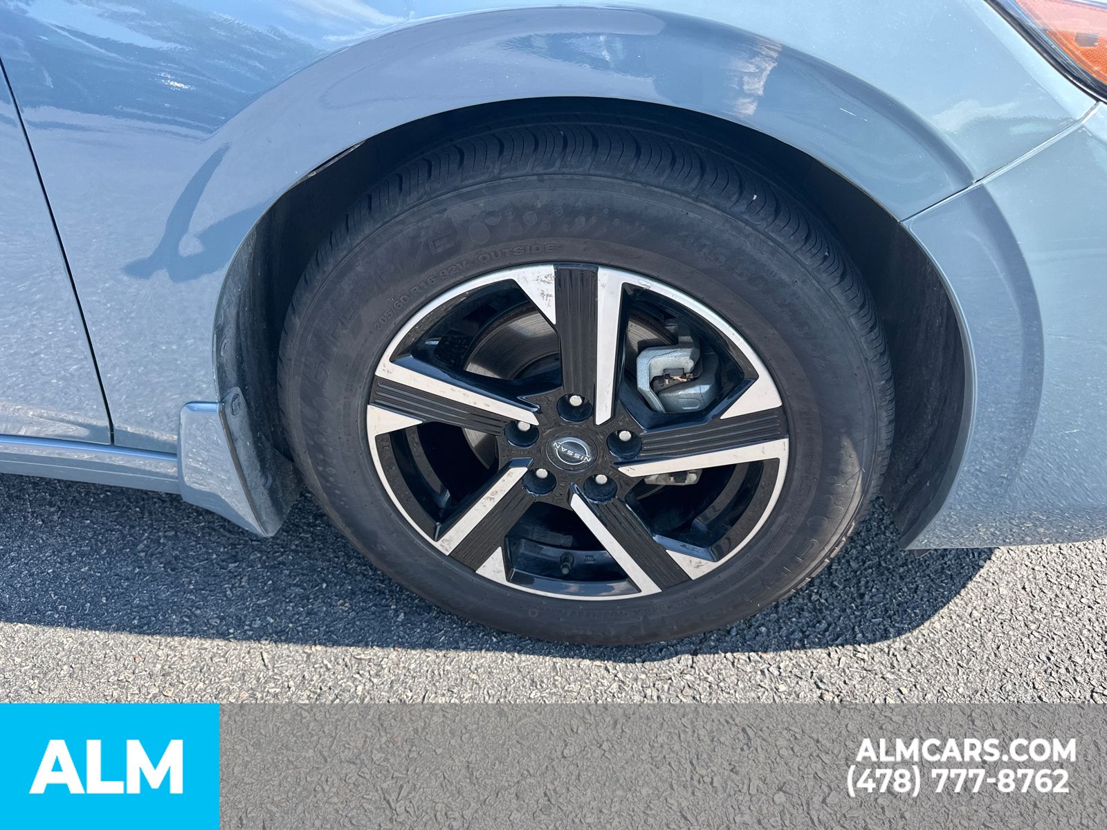 Used 2024 Atlantic Gray Metallic Nissan SV image 15