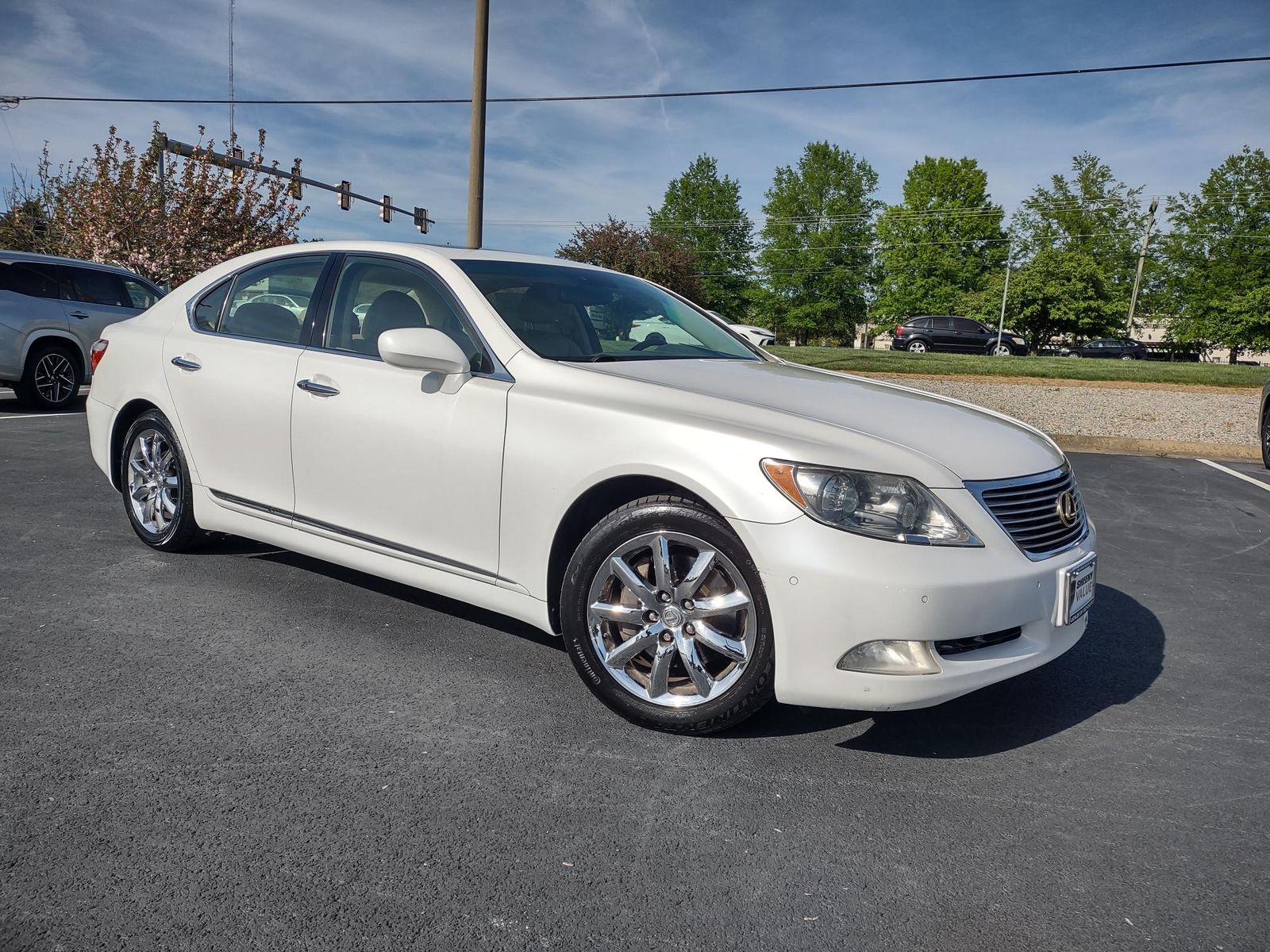 Starfire Pearl 2007 Lexus LS 460 RWD Sedan Rear-Wheel Drive 8-Speed Automatic