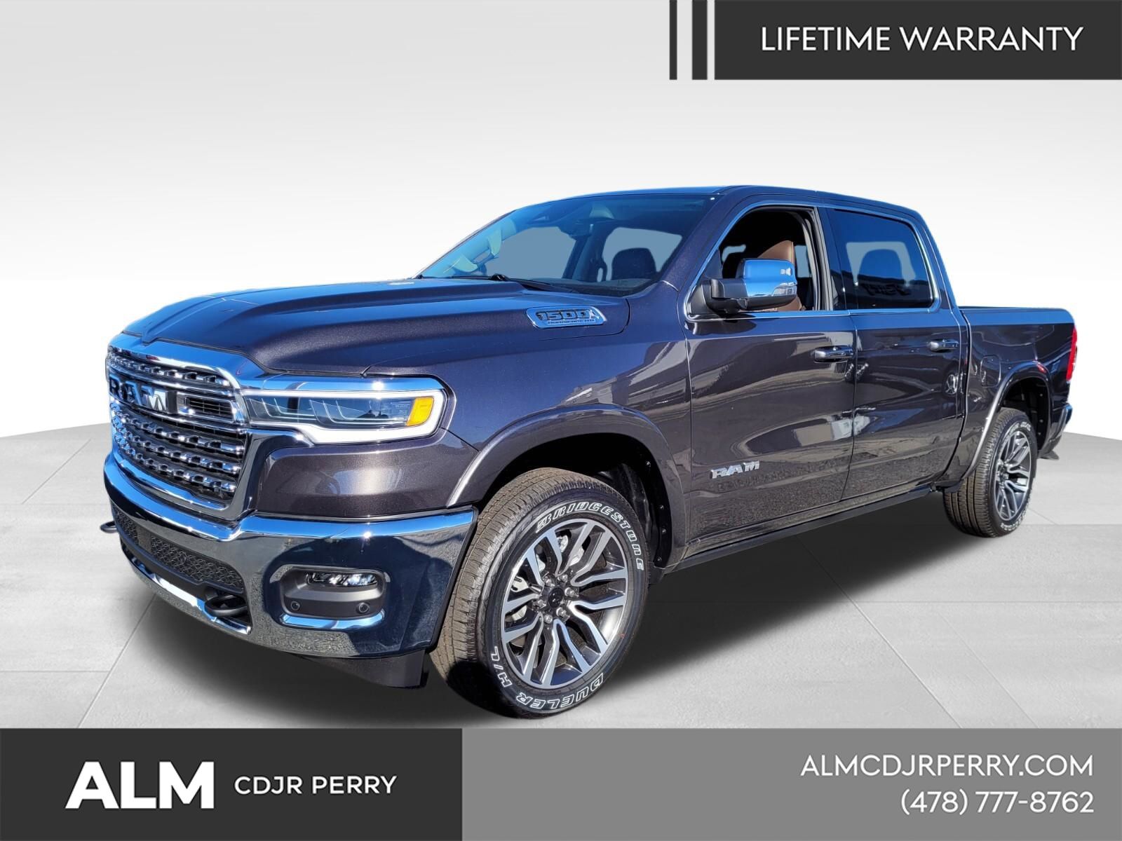 Gray (Granite Crystal Metallic Clearcoat) 2026 RAM 1500 Limited Crew Cab 4WD Pickup Truck Four-Wheel Drive 8-Speed Automatic