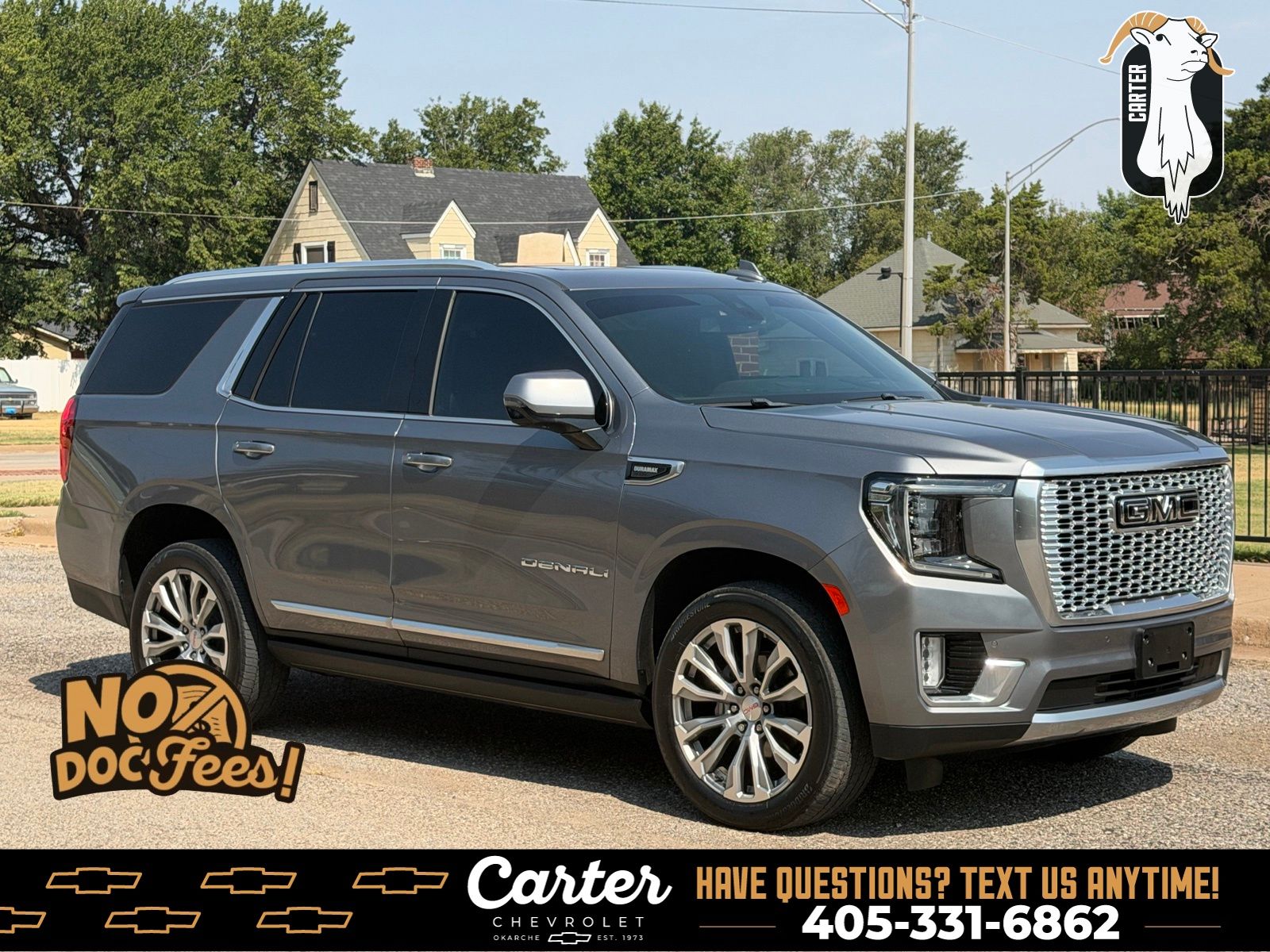 Gray (Satin Steel Metallic) 2022 GMC Yukon SUV / Crossover 4X2