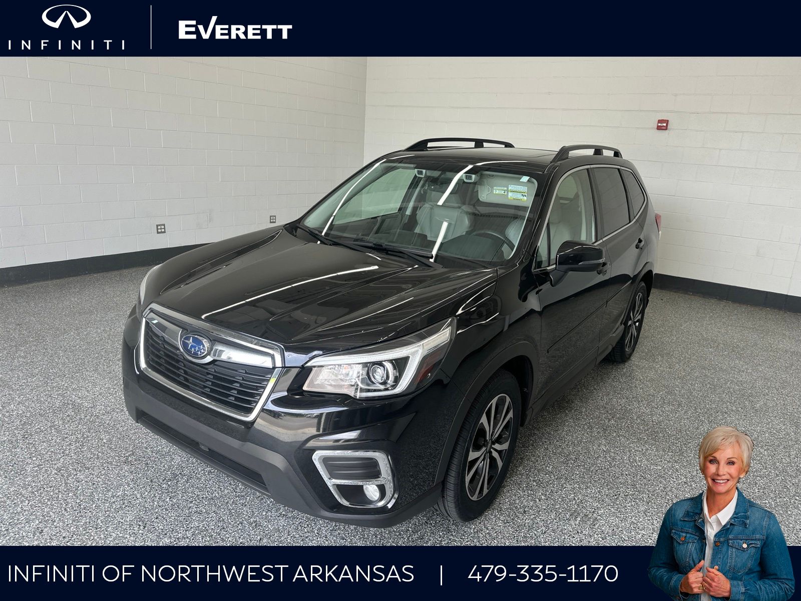 Crystal Black Silica 2020 Subaru Forester SUV / Crossover All-Wheel Drive Continuously Variable Transmission