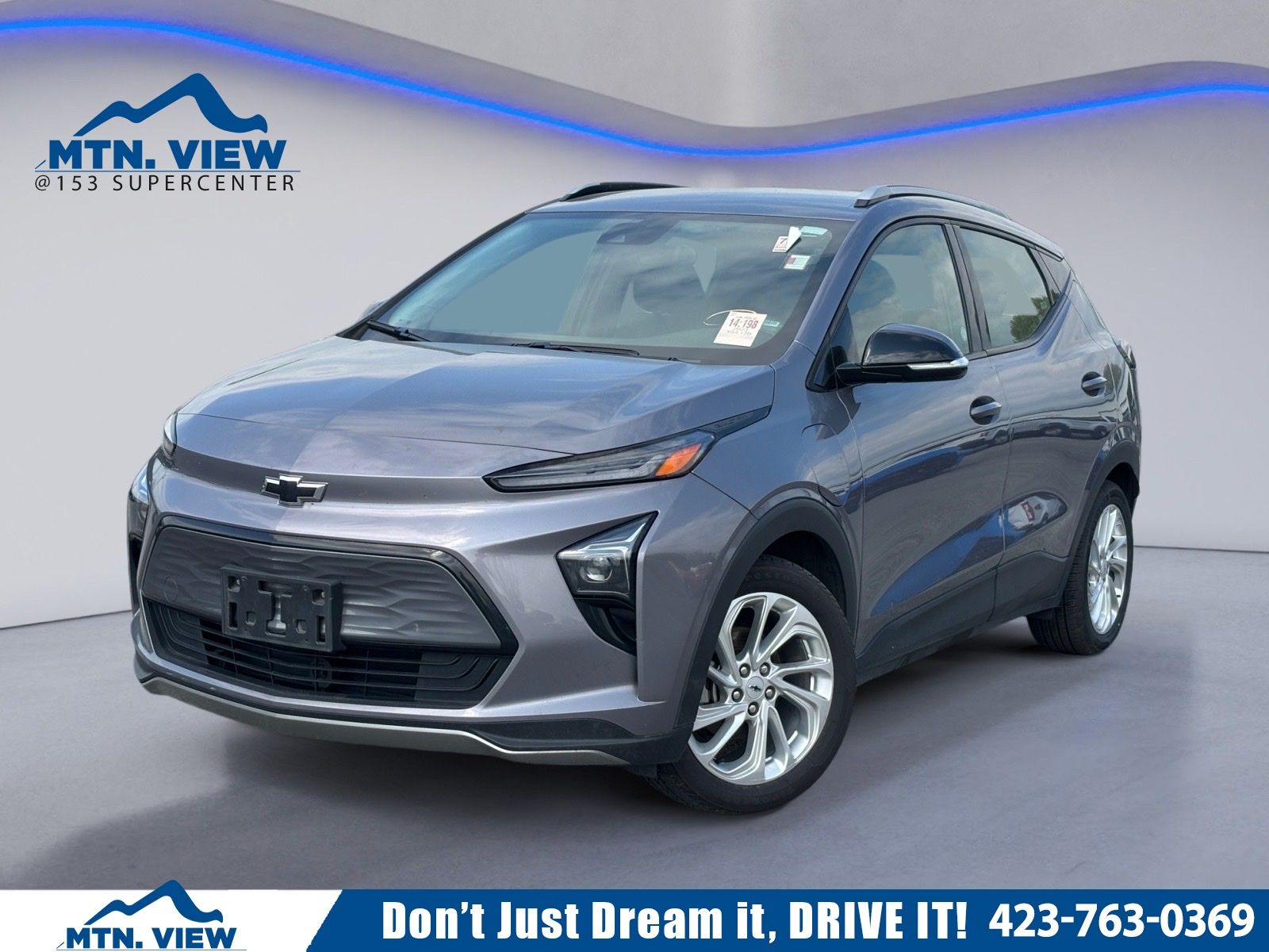 Gray Ghost Metallic 2023 Chevrolet Bolt EUV LT FWD Hatchback Front-Wheel Drive 1-Speed Automatic