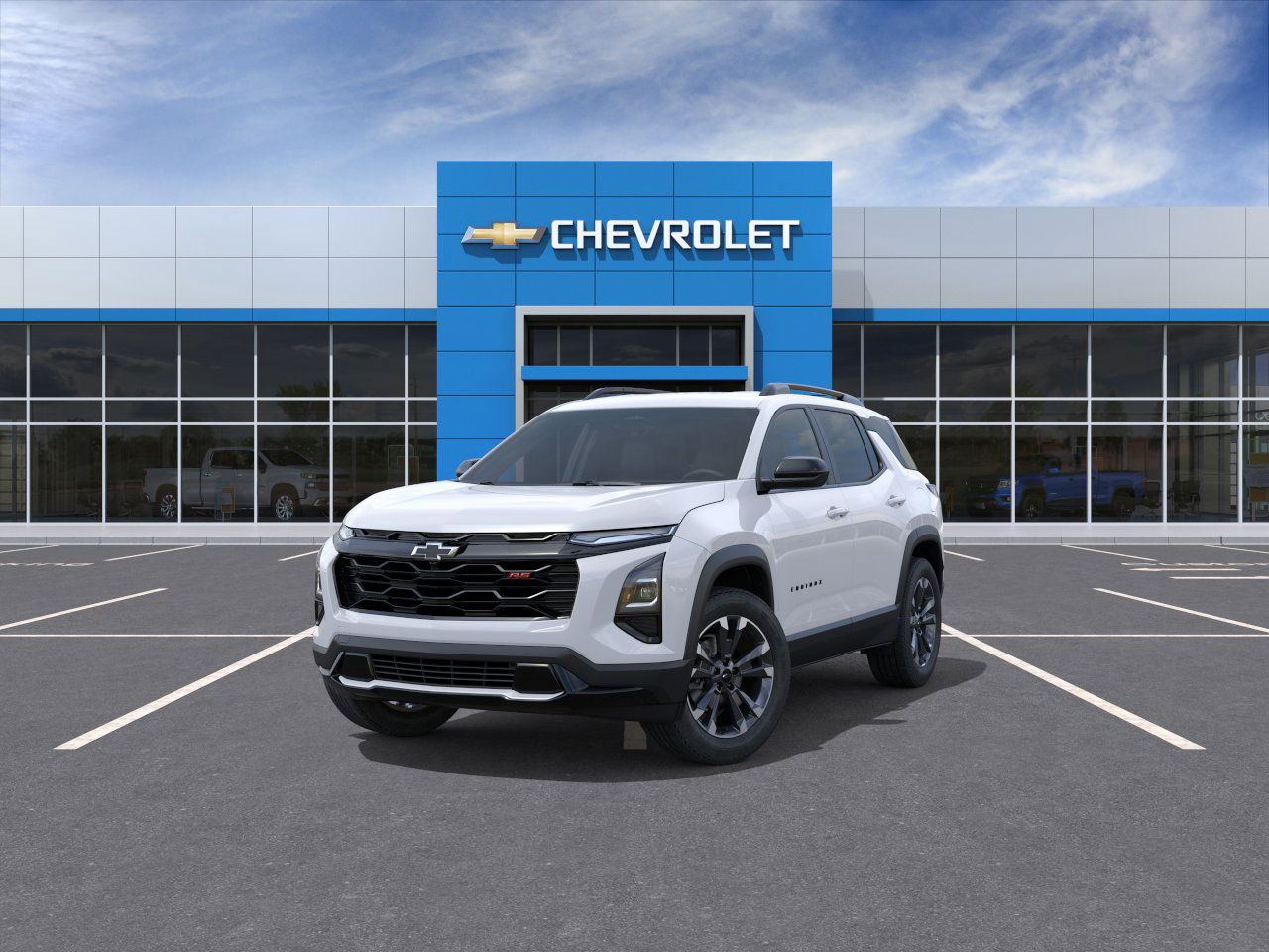 2026 Chevrolet Equinox RS White at Supreme Chevrolet of Gonzales
