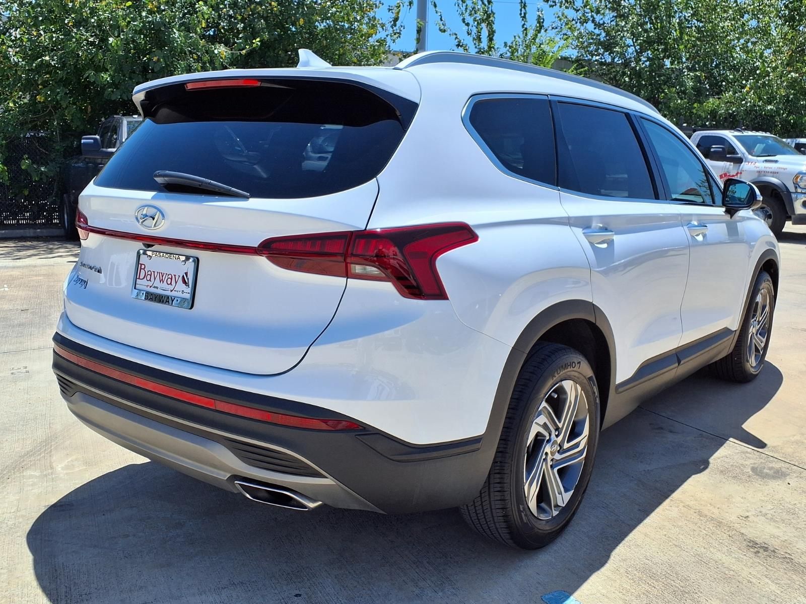 2023 Hyundai Santa Fe SEL White at Parkway Family Mazda