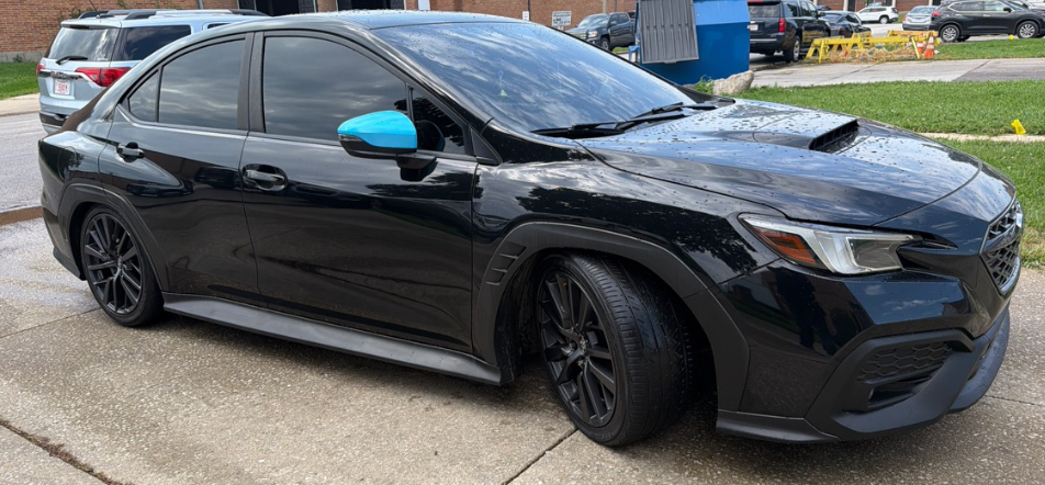 Crystal Black Silica 2023 Subaru WRX Sedan All-Wheel Drive 6-Speed Manual