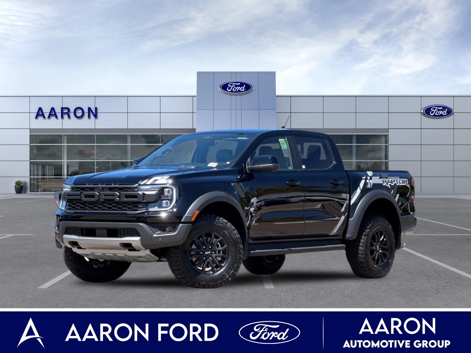 Shadow Black 2026 Ford Ranger Pickup Truck Four-Wheel Drive Automatic