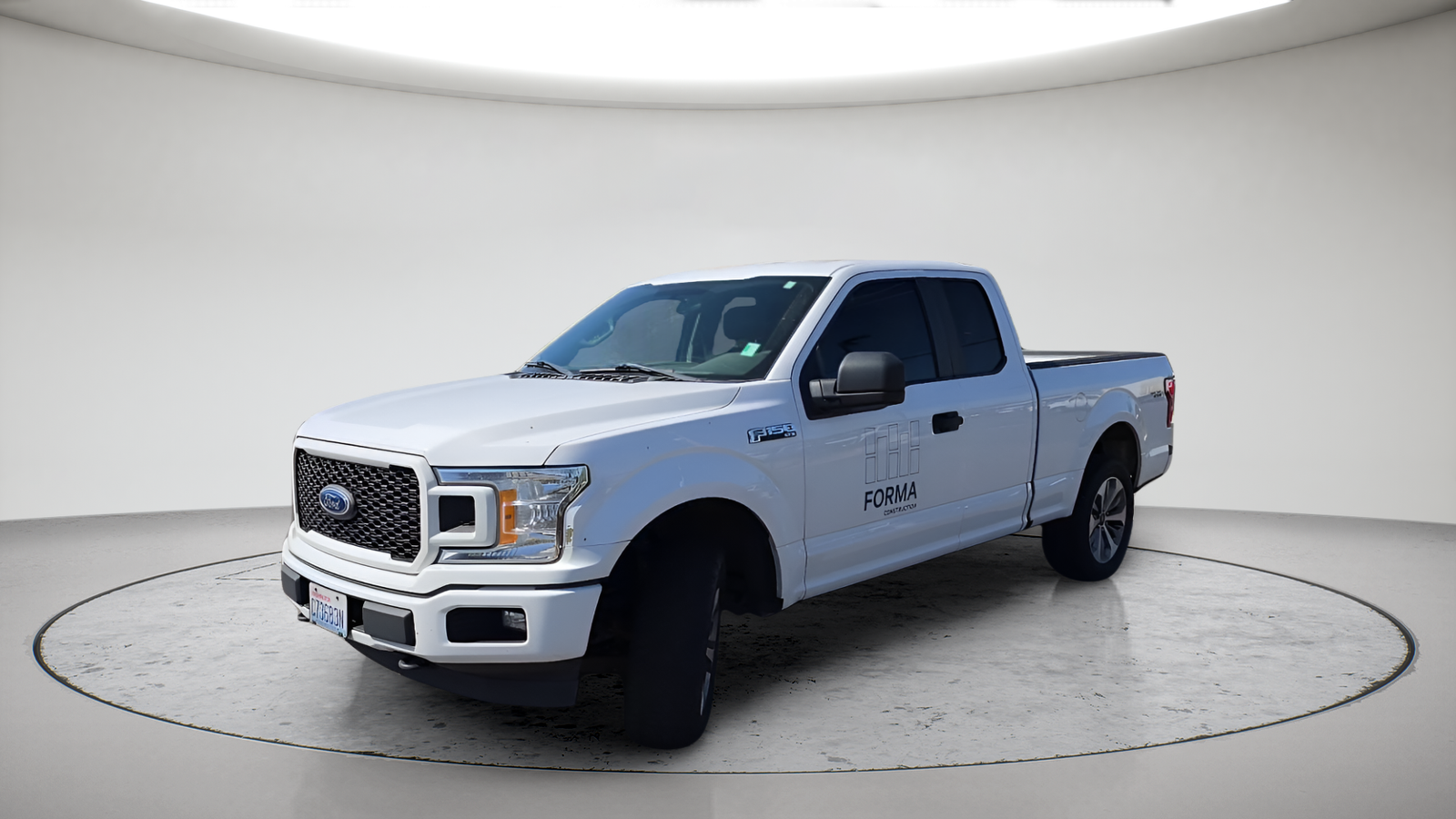 Oxford White 2018 Ford F-150 Pickup Truck Four-Wheel Drive Automatic