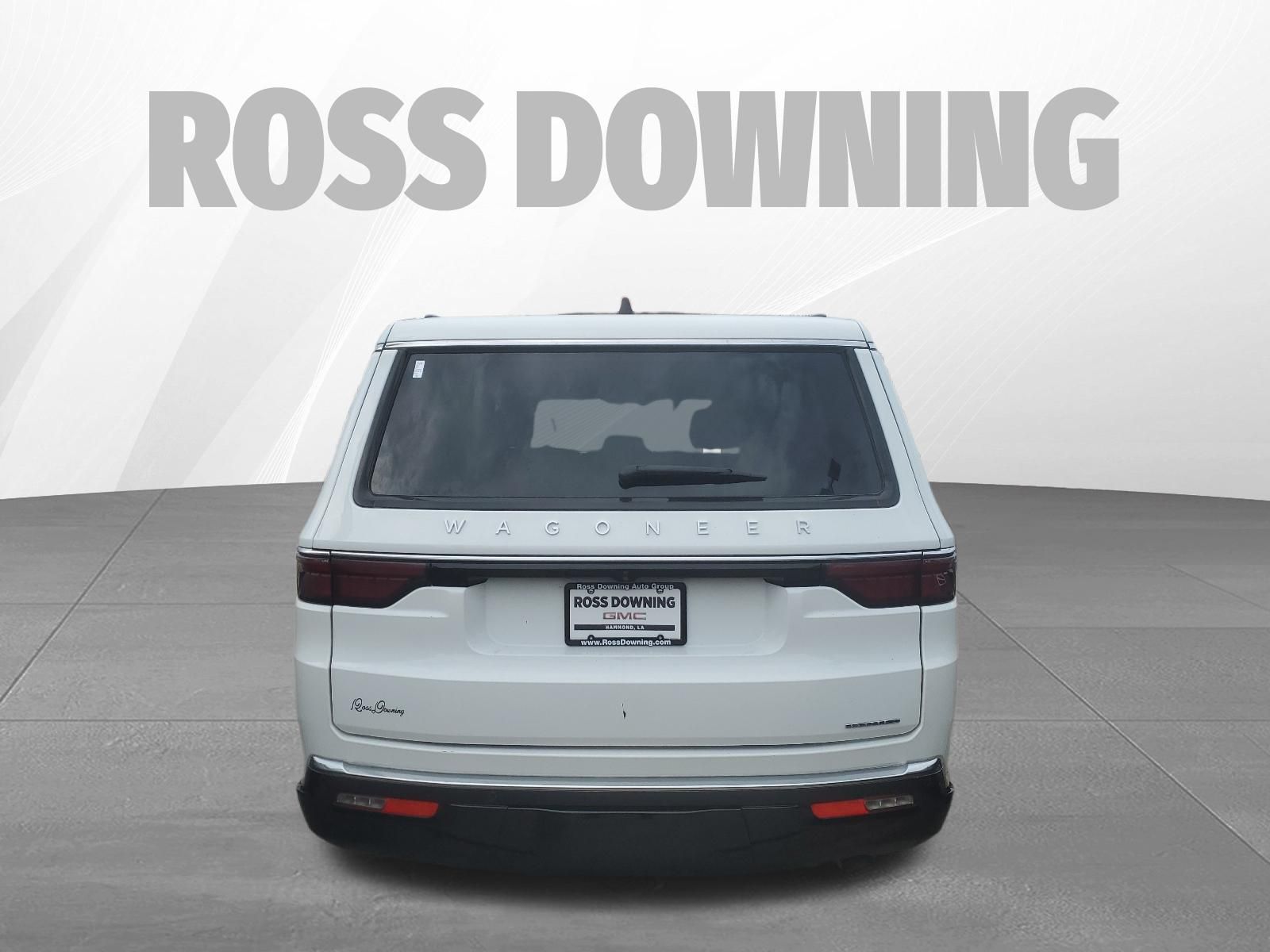 2024 Jeep Wagoneer L Series II White at Ross Downing Chevrolet