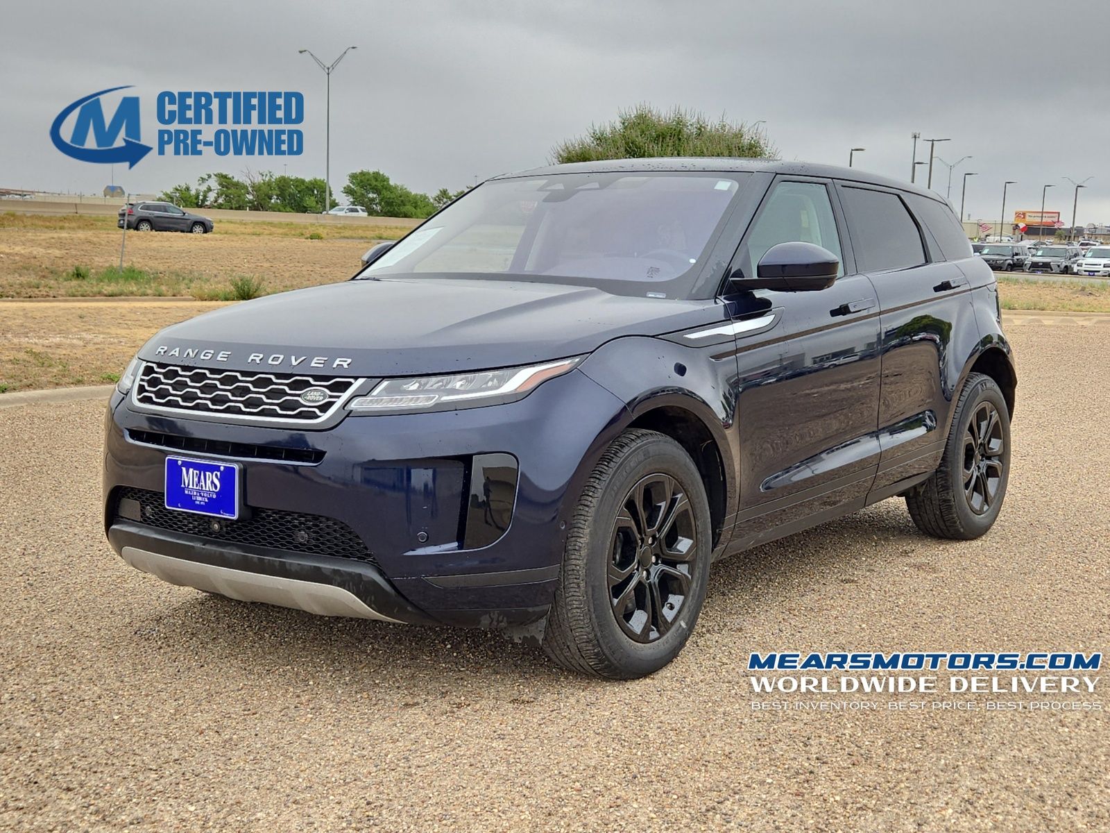 Portofino Blue Metallic 2021 Land Rover Range Rover Evoque SUV / Crossover All-Wheel Drive 9-Speed Automatic
