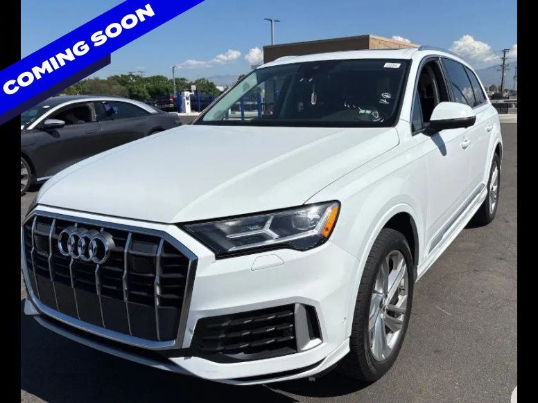 White 2022 Audi Q7 SUV / Crossover All-Wheel Drive 8-Speed Automatic