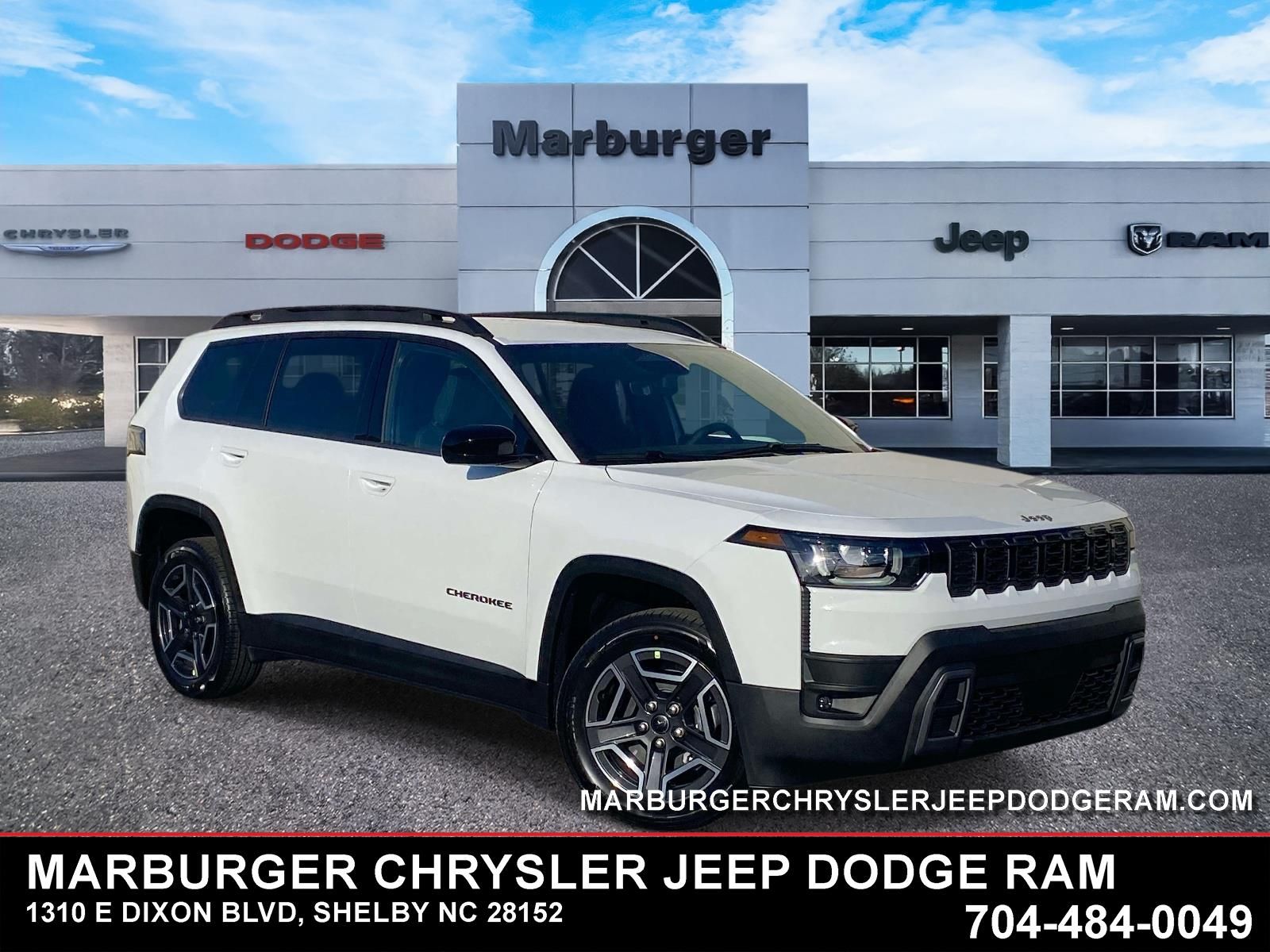 Bright White Clearcoat 2026 Jeep Cherokee Laredo 4WD SUV / Crossover Four-Wheel Drive Continuously Variable Transmission