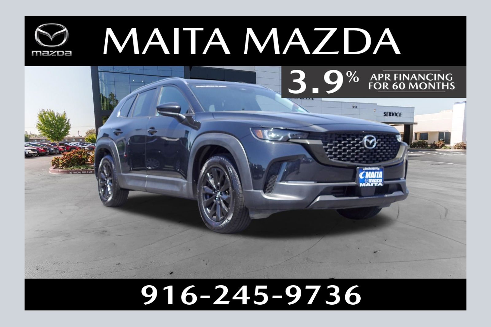 Jet Black Mica 2025 Mazda CX-50 2.5 S Preferred AWD SUV / Crossover All-Wheel Drive 6-Speed Automatic