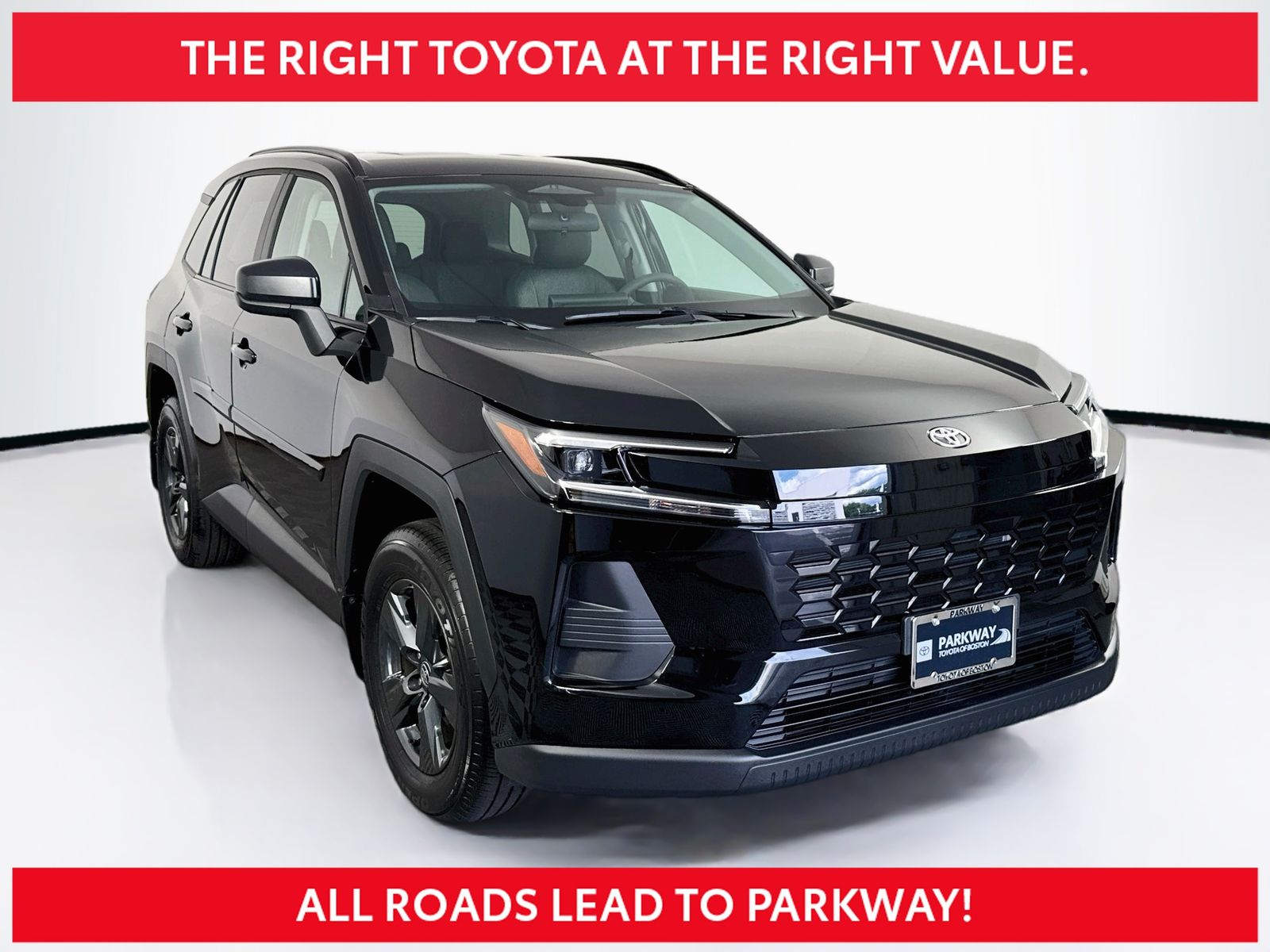 Midnight Black Metallic 2026 Toyota RAV4 SUV / Crossover All-Wheel Drive Continuously Variable Transmission