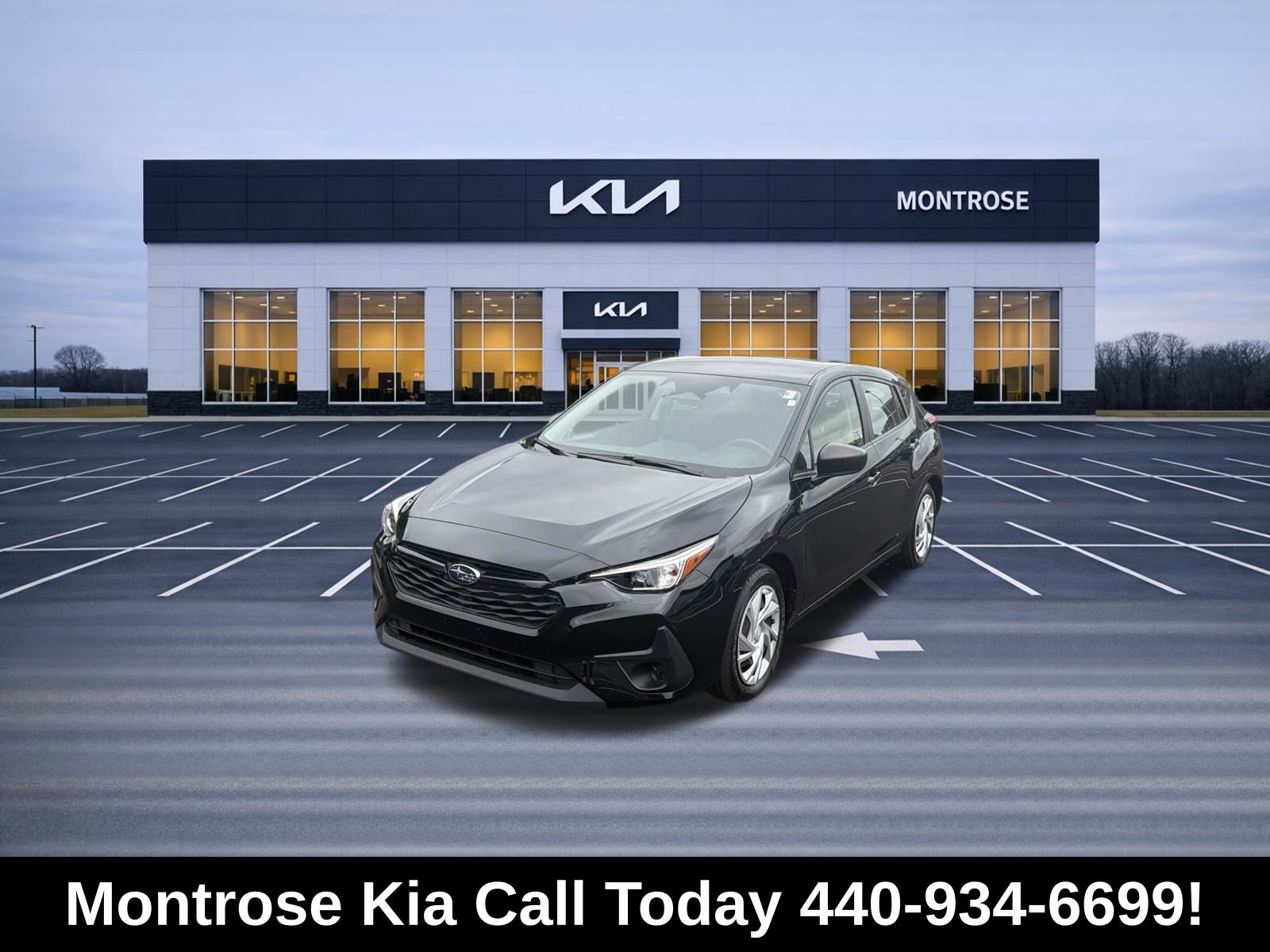 Crystal Black Silica 2024 Subaru Impreza Wagon All-Wheel Drive Continuously Variable Transmission