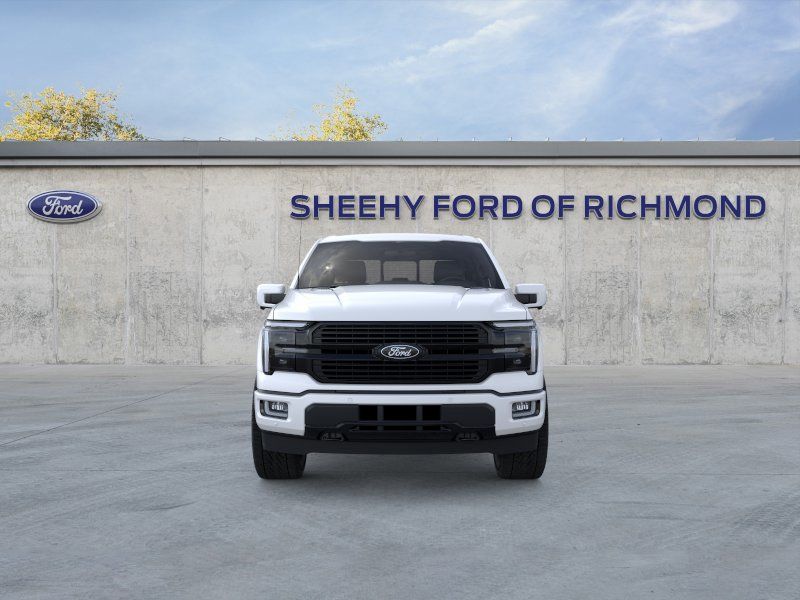 New 2025 Star White Metallic Tri-Coat Ford Platinum image 7