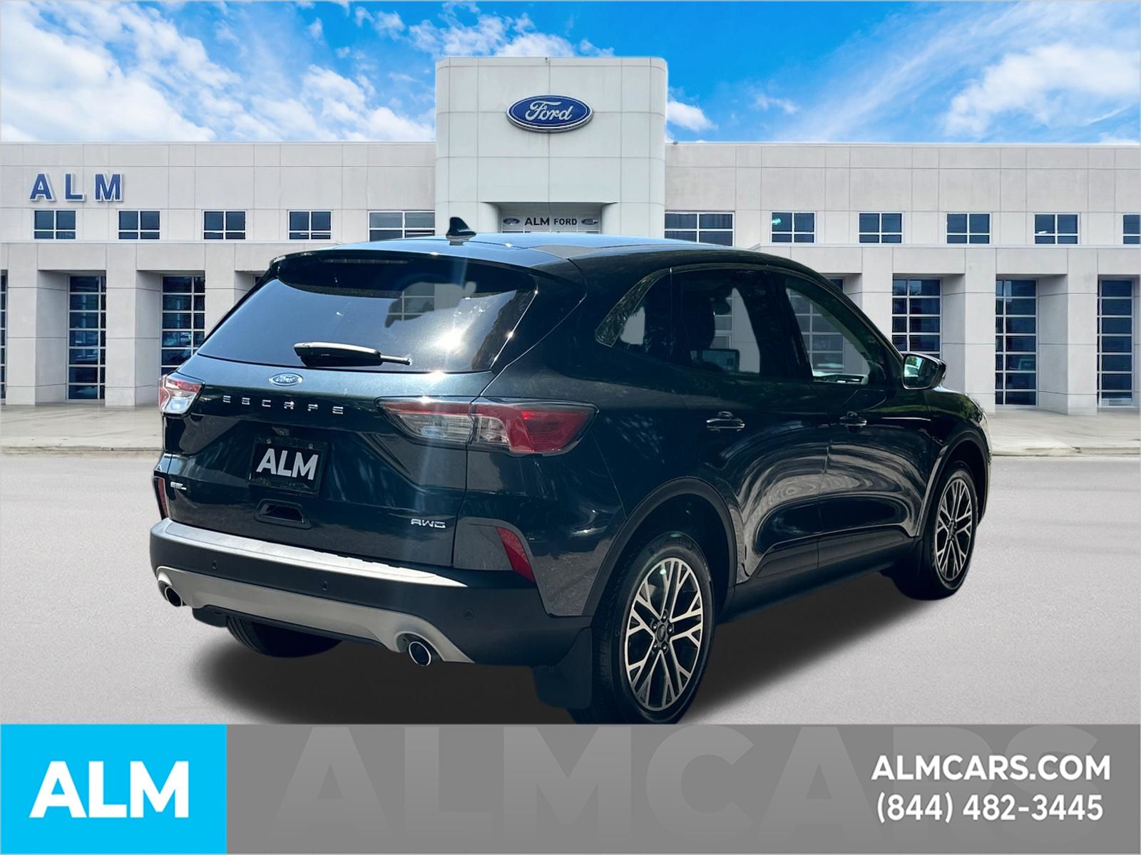 Used 2022 Blue Ford SEL image 5