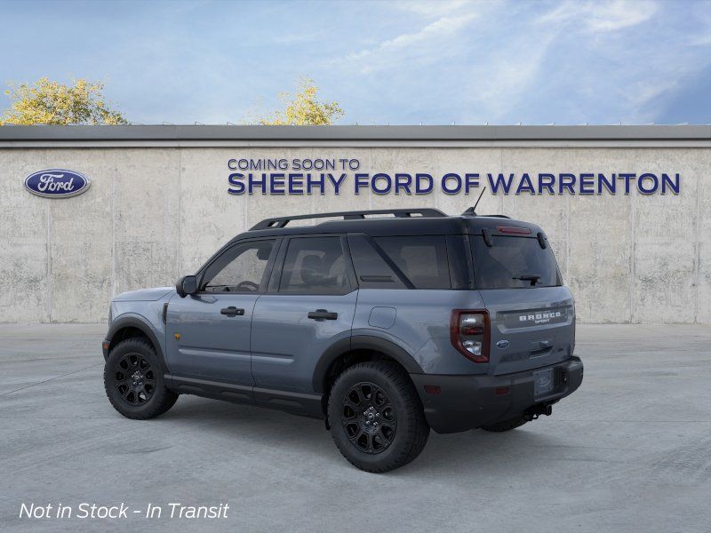 New 2026 Azure Gray Metallic Tri-Coat Ford Badlands image 5
