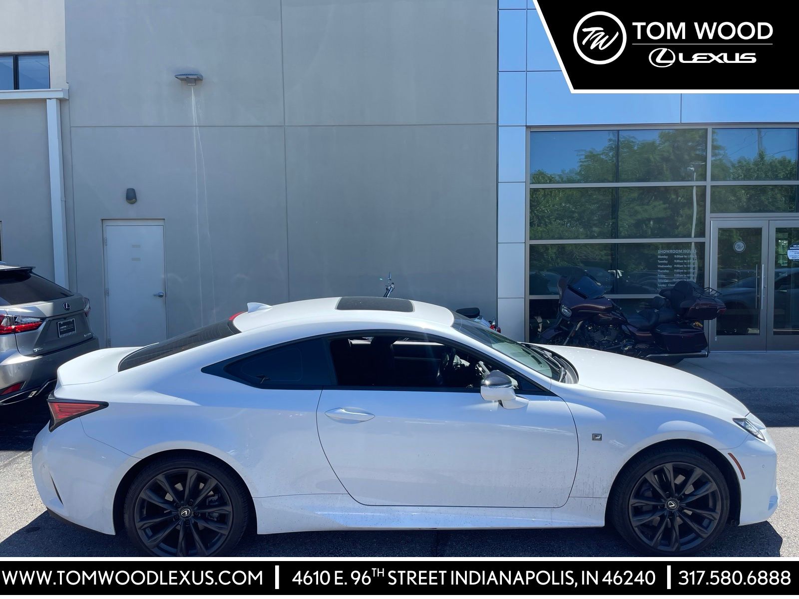 Ultra White 2023 Lexus RC 350 F Sport AWD Coupe All-Wheel Drive 6-Speed Automatic