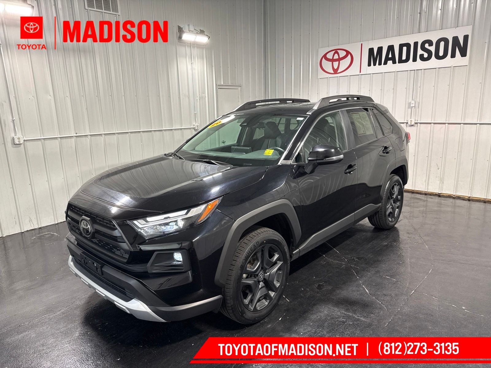 Midnight Black Metallic 2024 Toyota RAV4 SUV / Crossover All-Wheel Drive 8-Speed Automatic