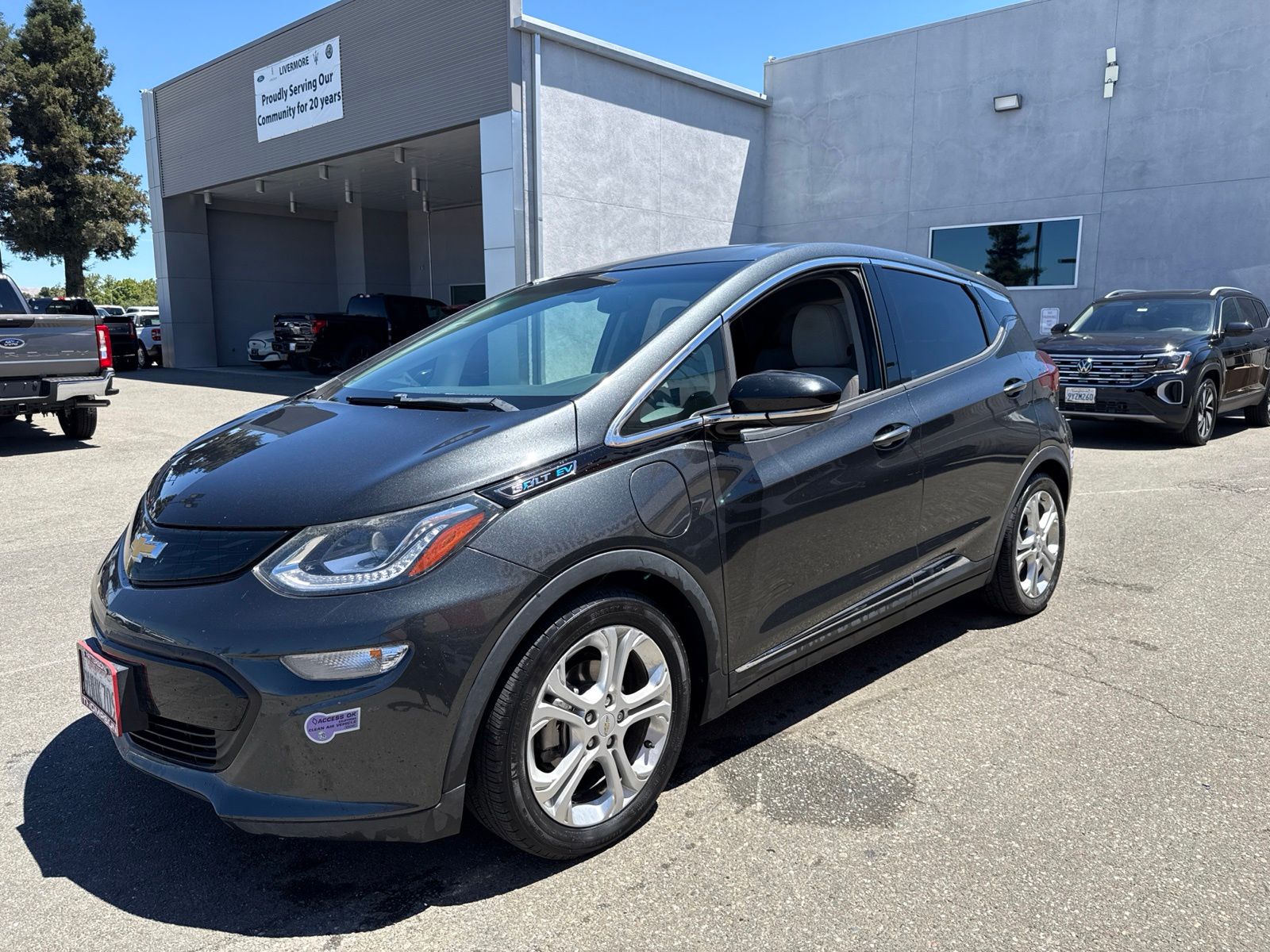 Nightfall Gray Metallic 2019 Chevrolet Bolt EV Hatchback Front-Wheel Drive 1-Speed Automatic