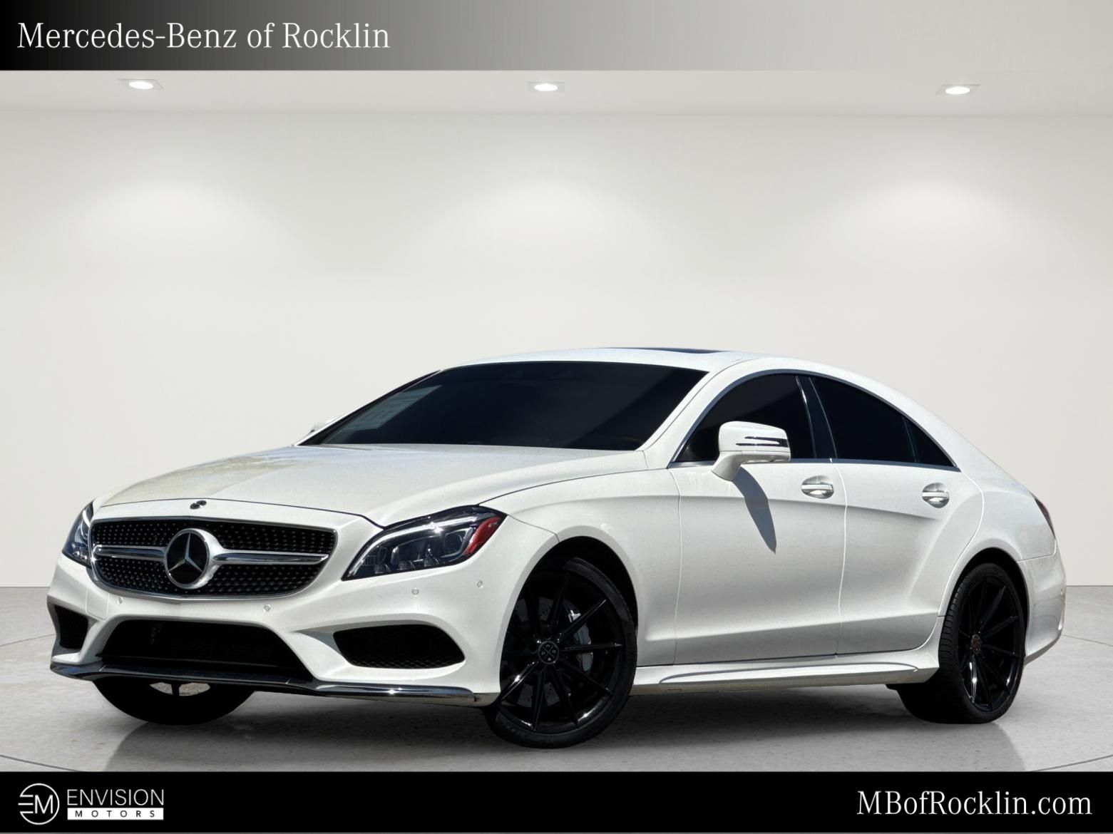 designo Diamond White Metallic 2017 Mercedes-Benz CLS Sedan Rear-Wheel Drive 9-Speed Automatic