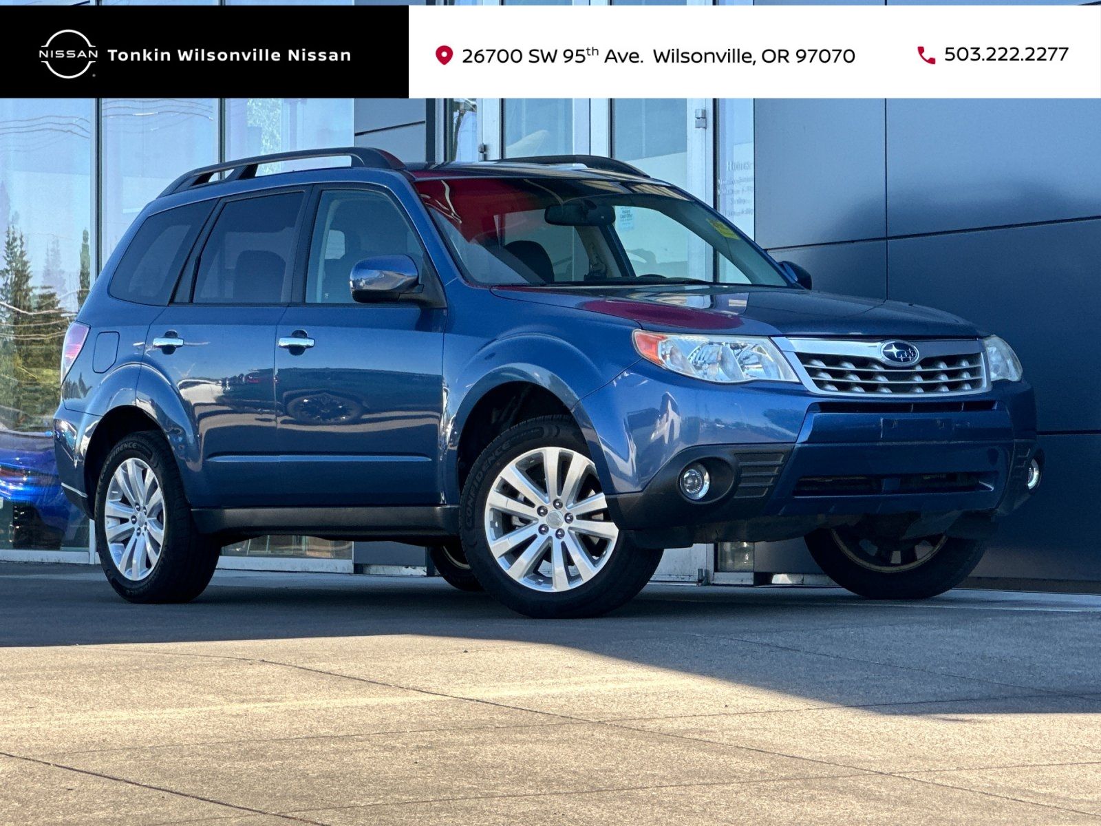 Marine Blue Pearl 2011 Subaru Forester SUV / Crossover All-Wheel Drive 4-Speed Automatic