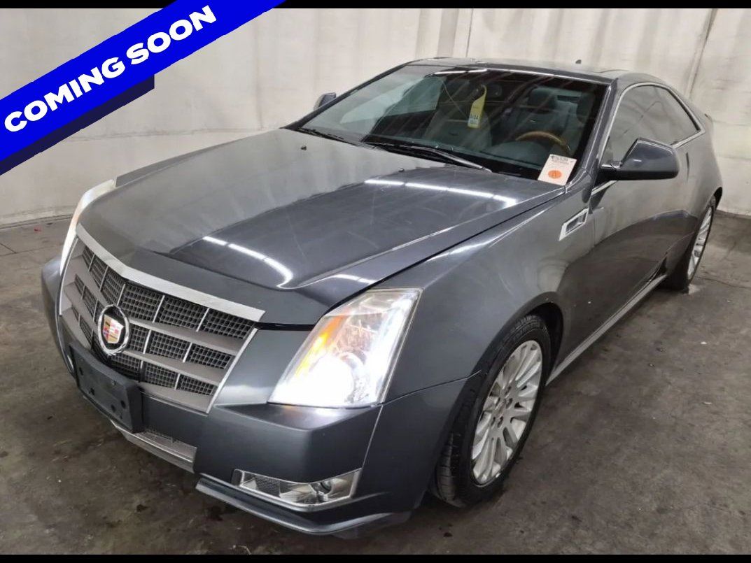 Thunder Gray ChromaFlair 2011 Cadillac CTS Coupe 3.6L Premium AWD Coupe All-Wheel Drive 6-Speed Automatic