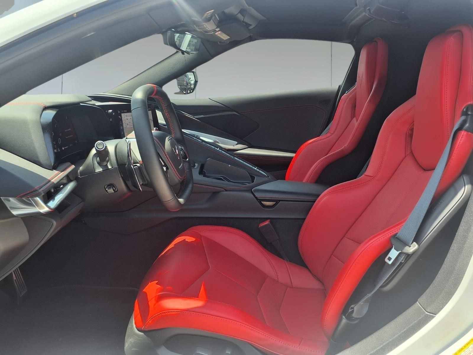 2025 Chevrolet Corvette Stingray White at DeMontrond Gulf Freeway