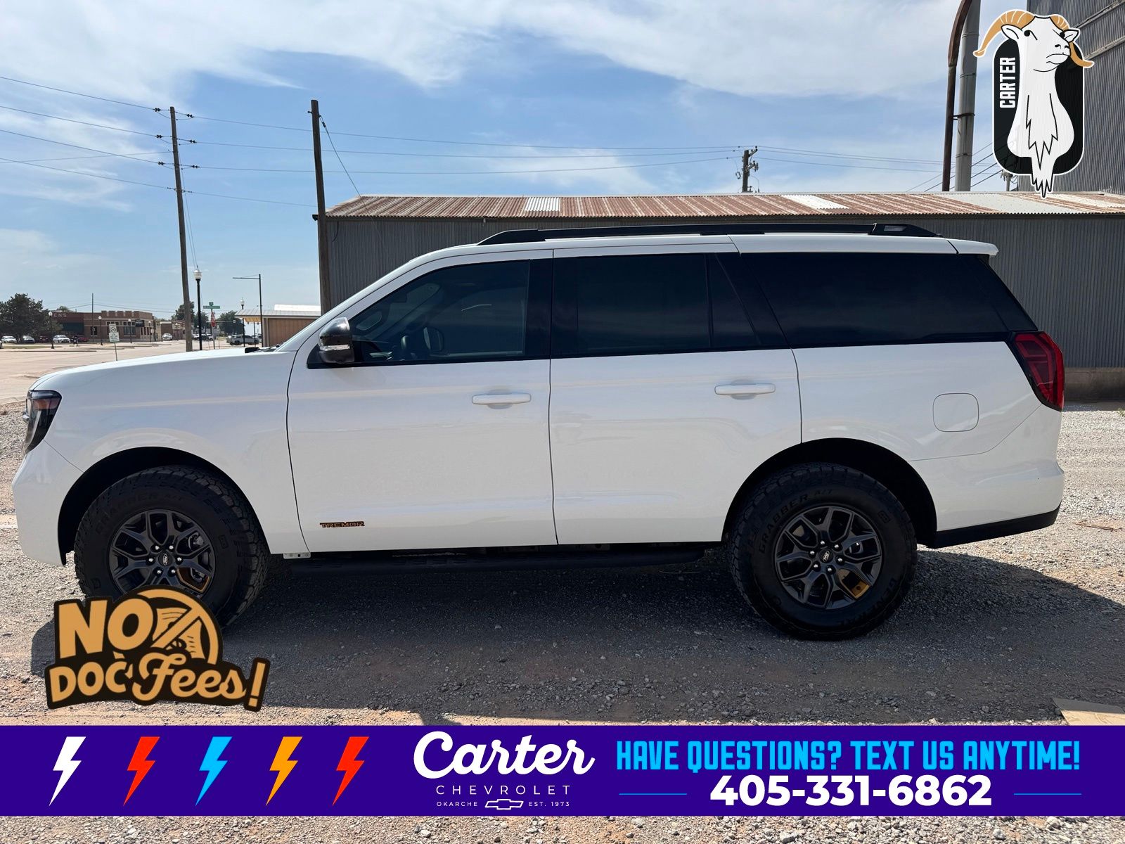 White Metallic 2026 Ford Expedition SUV / Crossover Four-Wheel Drive Automatic