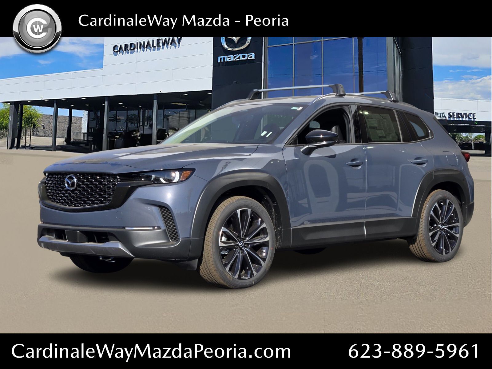 Polymetal Gray Metallic 2025 Mazda CX-50 SUV / Crossover All-Wheel Drive 6-Speed Automatic