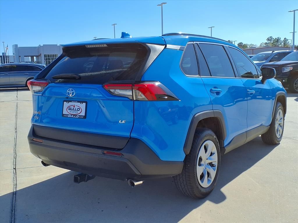 2020 Toyota RAV4 LE Blue at Gullo Toyota