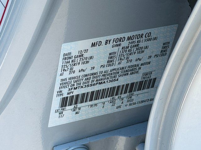 Certified Used 2023 Space White Metallic Ford Premium image 28