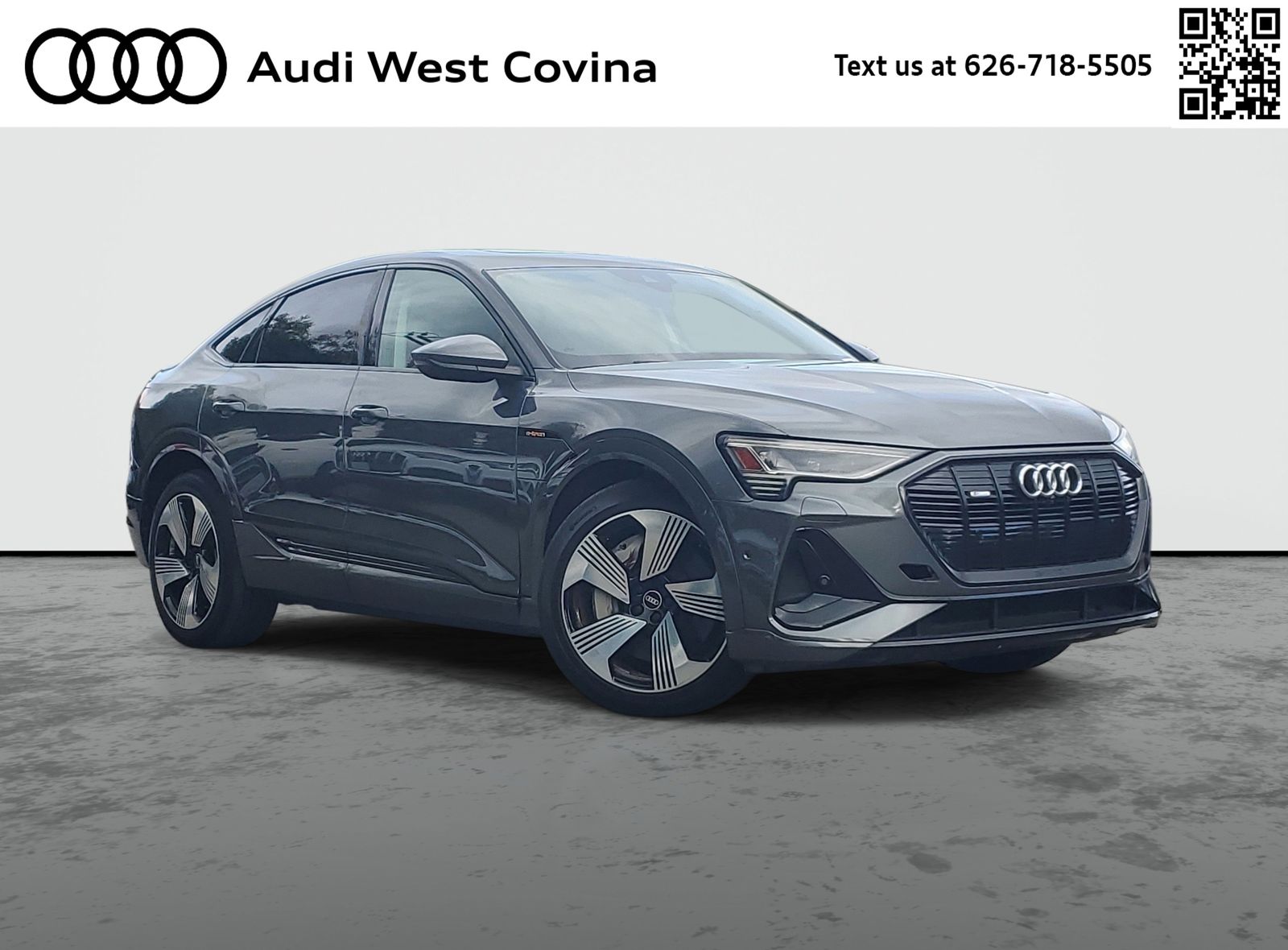 Daytona Gray Pearl 2021 Audi e-tron quattro Prestige Sportback SUV / Crossover All-Wheel Drive Automatic